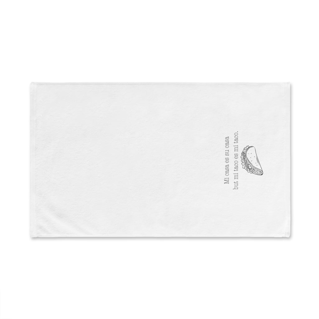 Taco Hand Towel - Funny Kitchen Towel, Gift for Foodie, Taco Lover, Kitchen Decor,