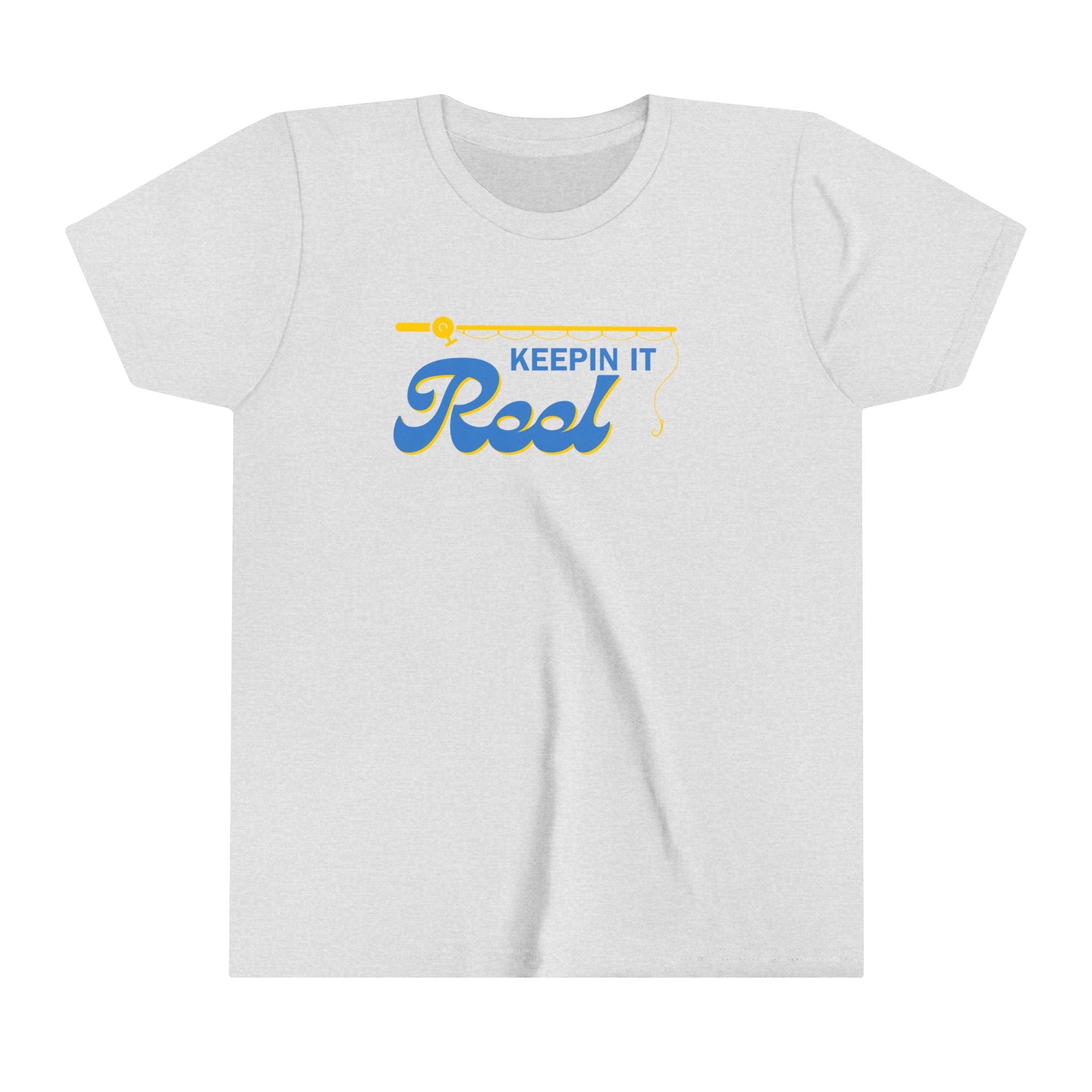 Keepin it Reel Youth Fishing Short Sleeve Tee