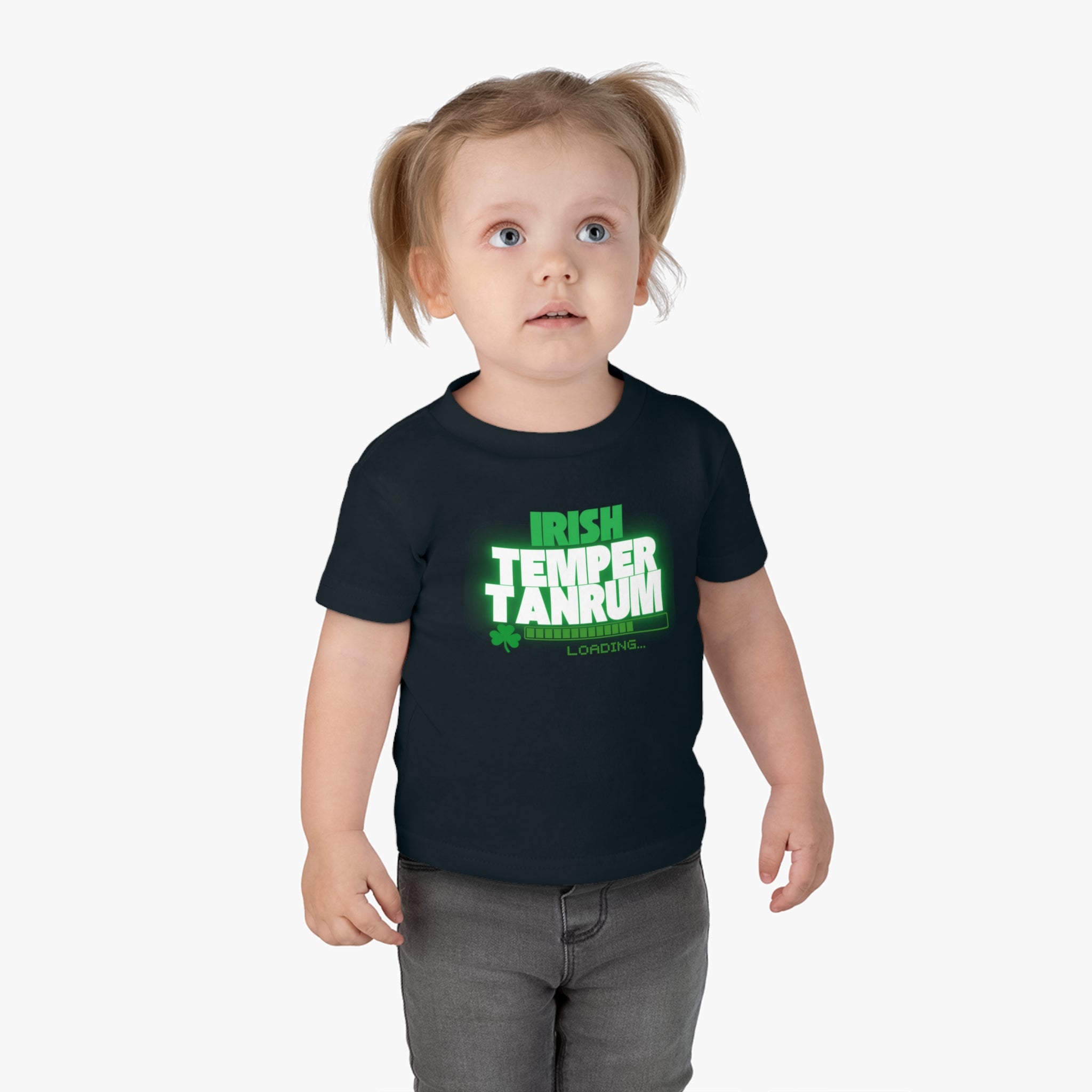 Irish Temper Tee Adorable Irish Temper Tantrum Baby Tee, Cute Infant Shirt, St. Patrick's Day Gift, Toddler T-Shirt, Playful Baby Clothing
