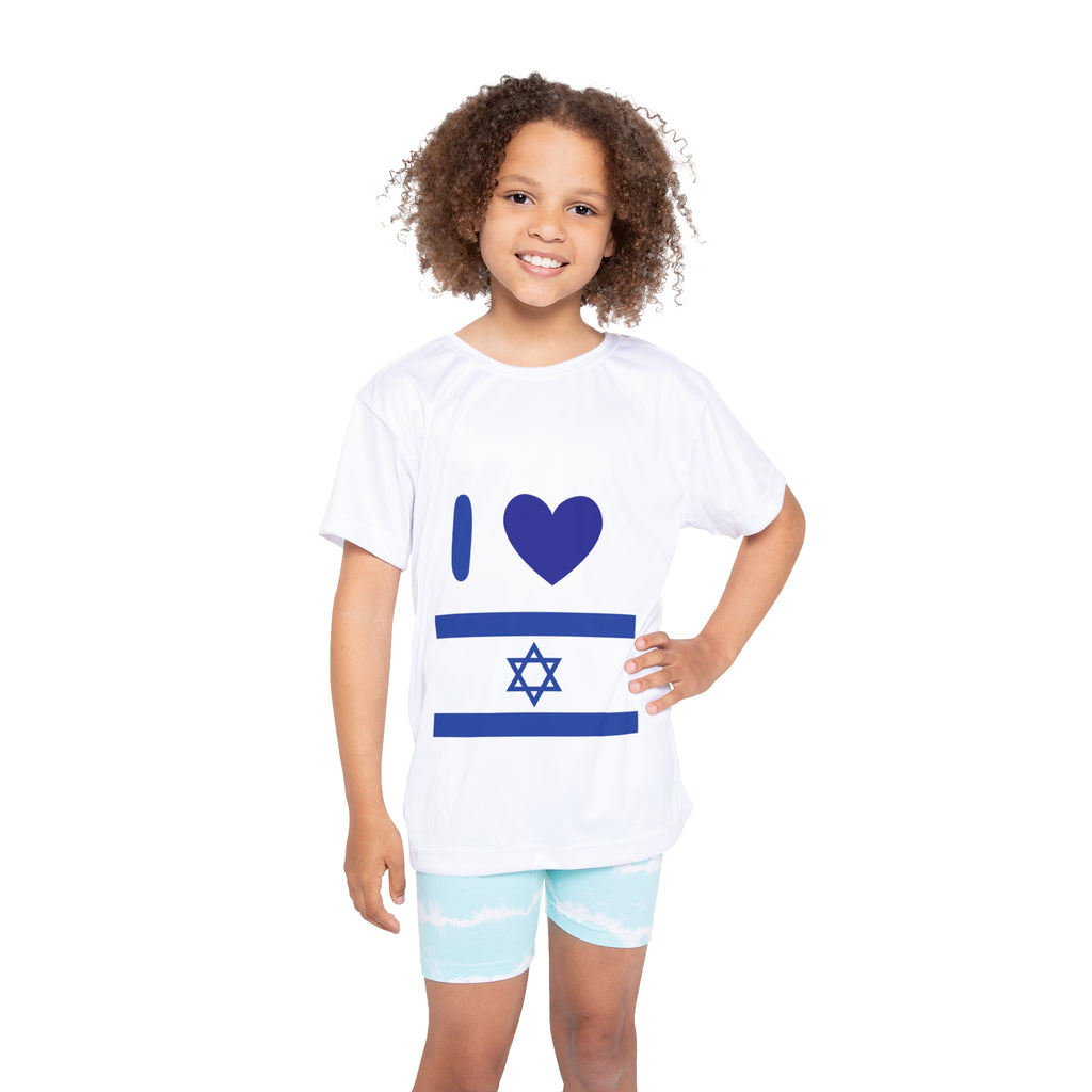 Israel Kids Sports Jersey (AOP)