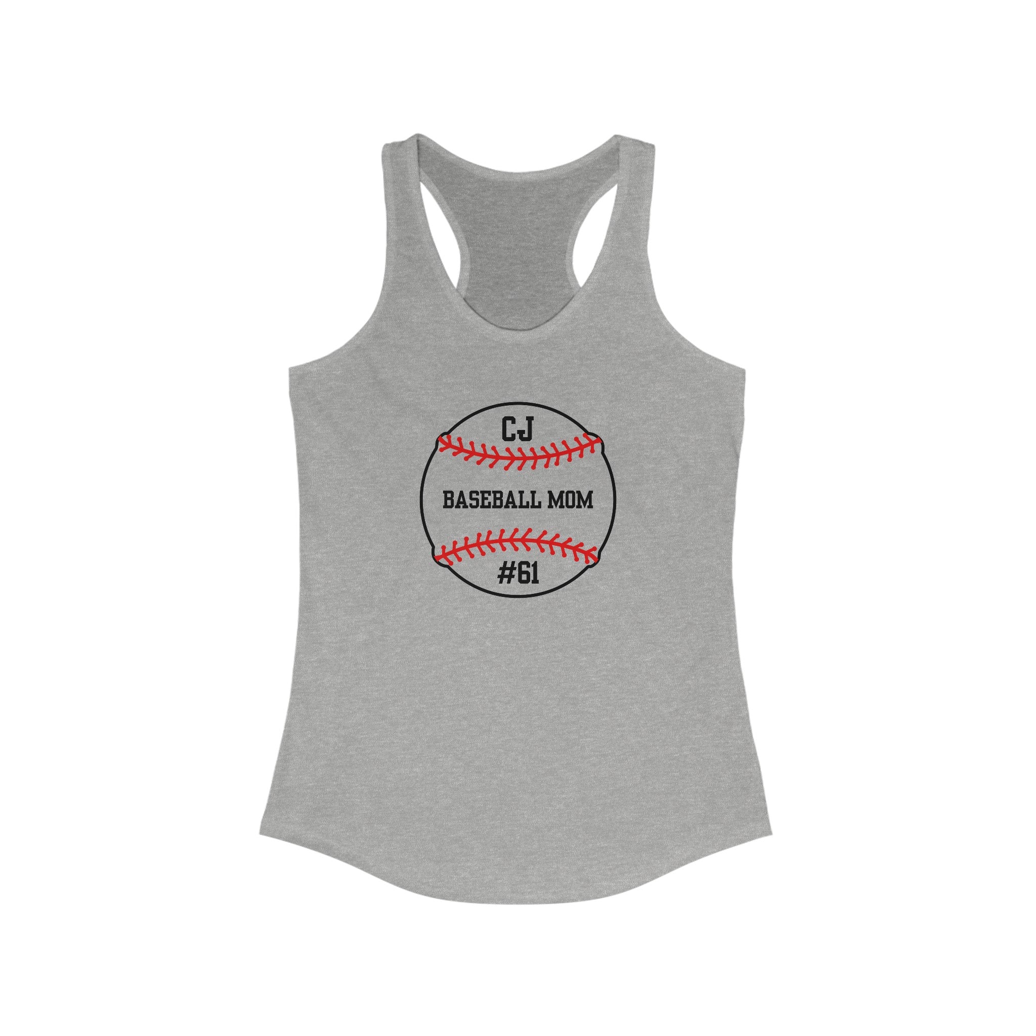 Custom Design CJs MOM Women's Ideal Racerback Tank