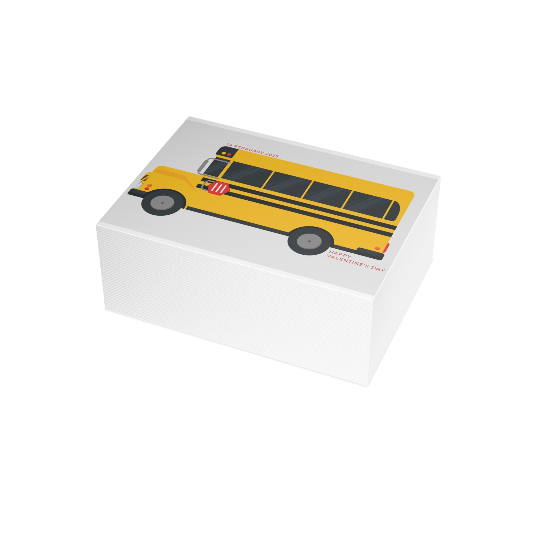 Kids Class Valentines Day Cards Valentine's Day Postcard Bundles (envelopes included)