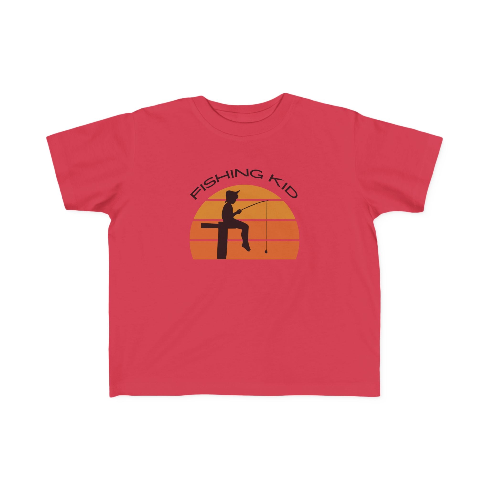 Fishing Toddler's Fine Jersey Tee