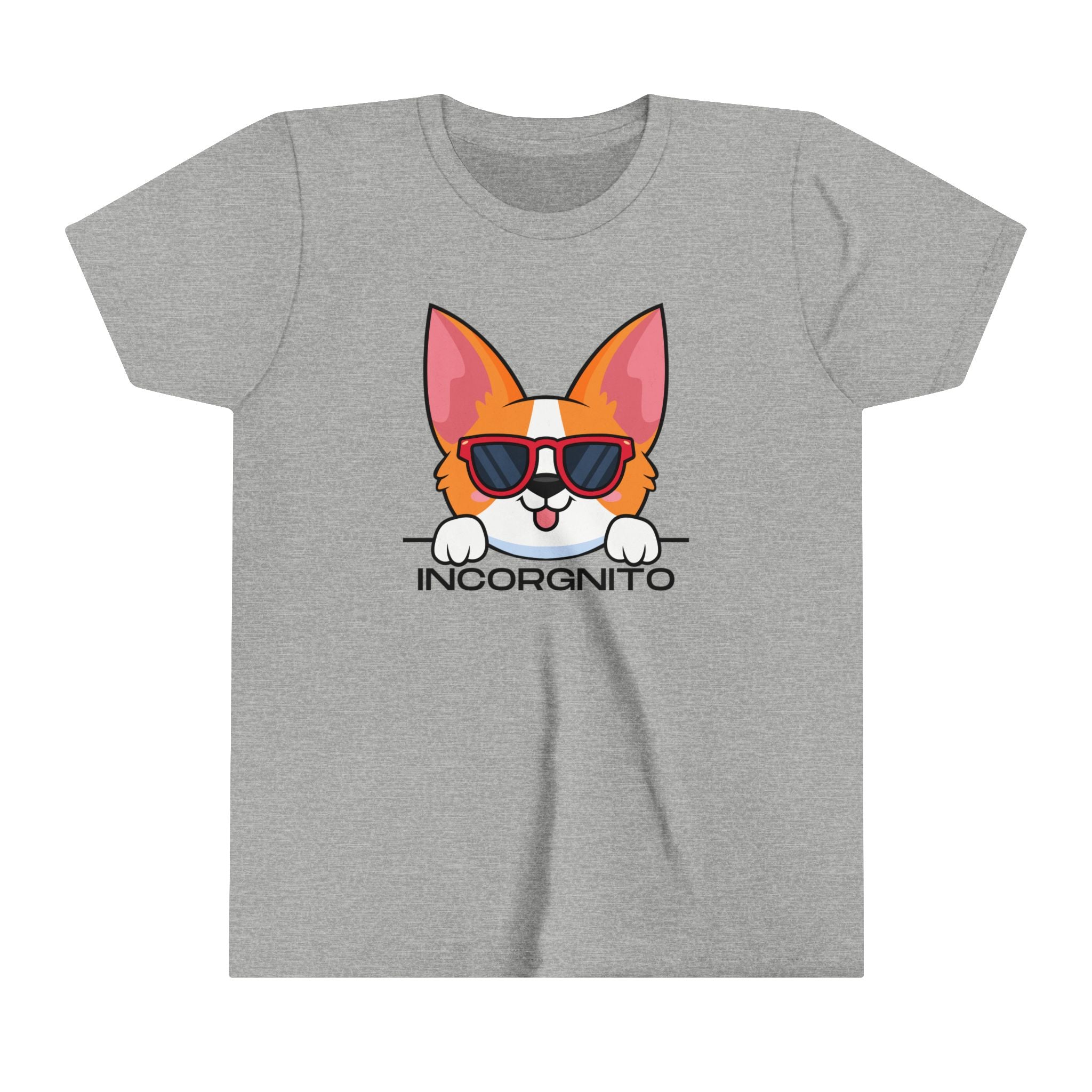 InCorgnito Corgi Youth Short Sleeve Tee