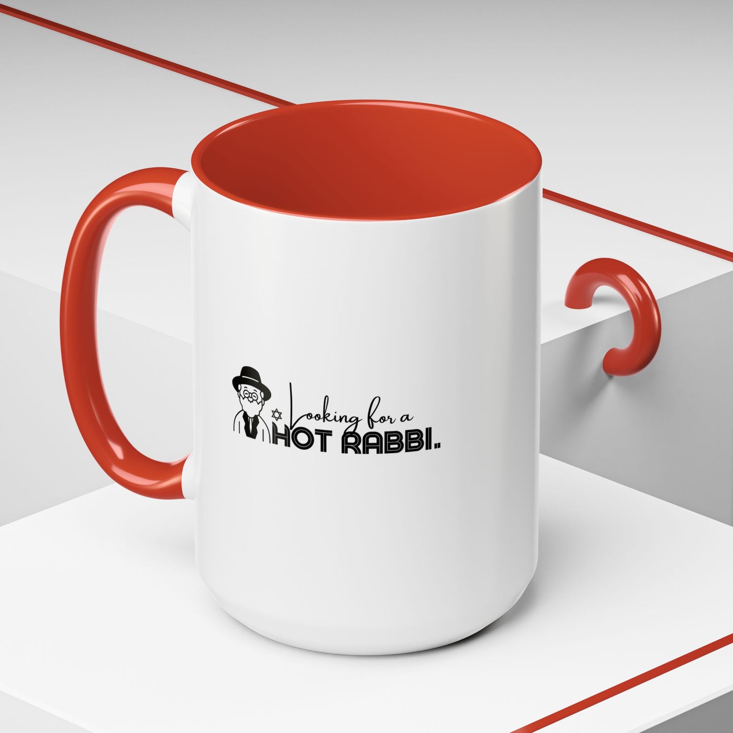 Hot Rabbi Mug Looking for a Hot Rabbi Accent Coffee Mug 11oz or 15 oz