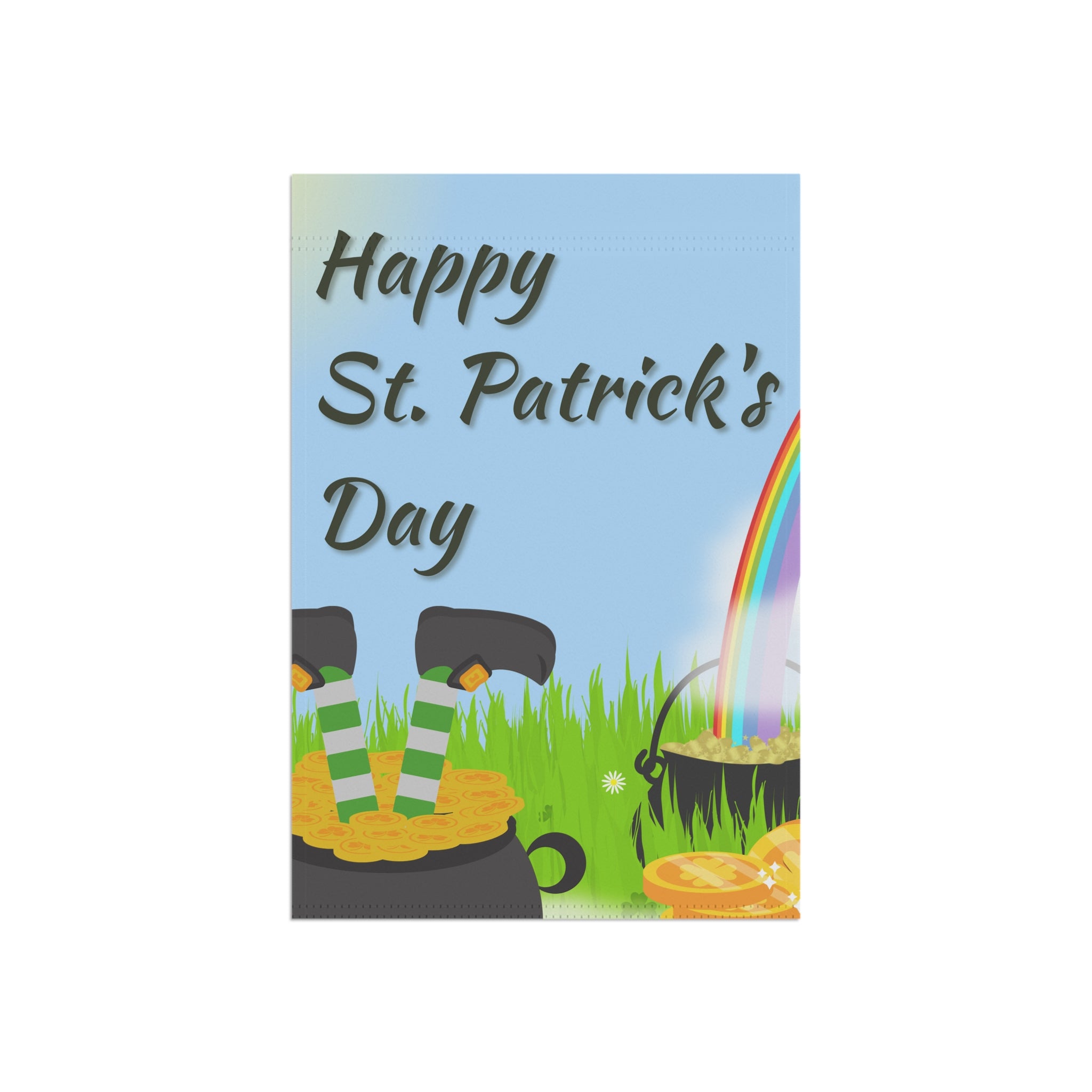 St. Patrick's Day Welcome Flag St. Patricks Day Irish Garden Flag