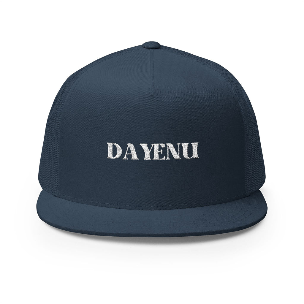 Dayenu Hat Embroidered 5 Panel Trucker Cap - Stylish DAYENU Hat Jewish Hat Jewish Gift