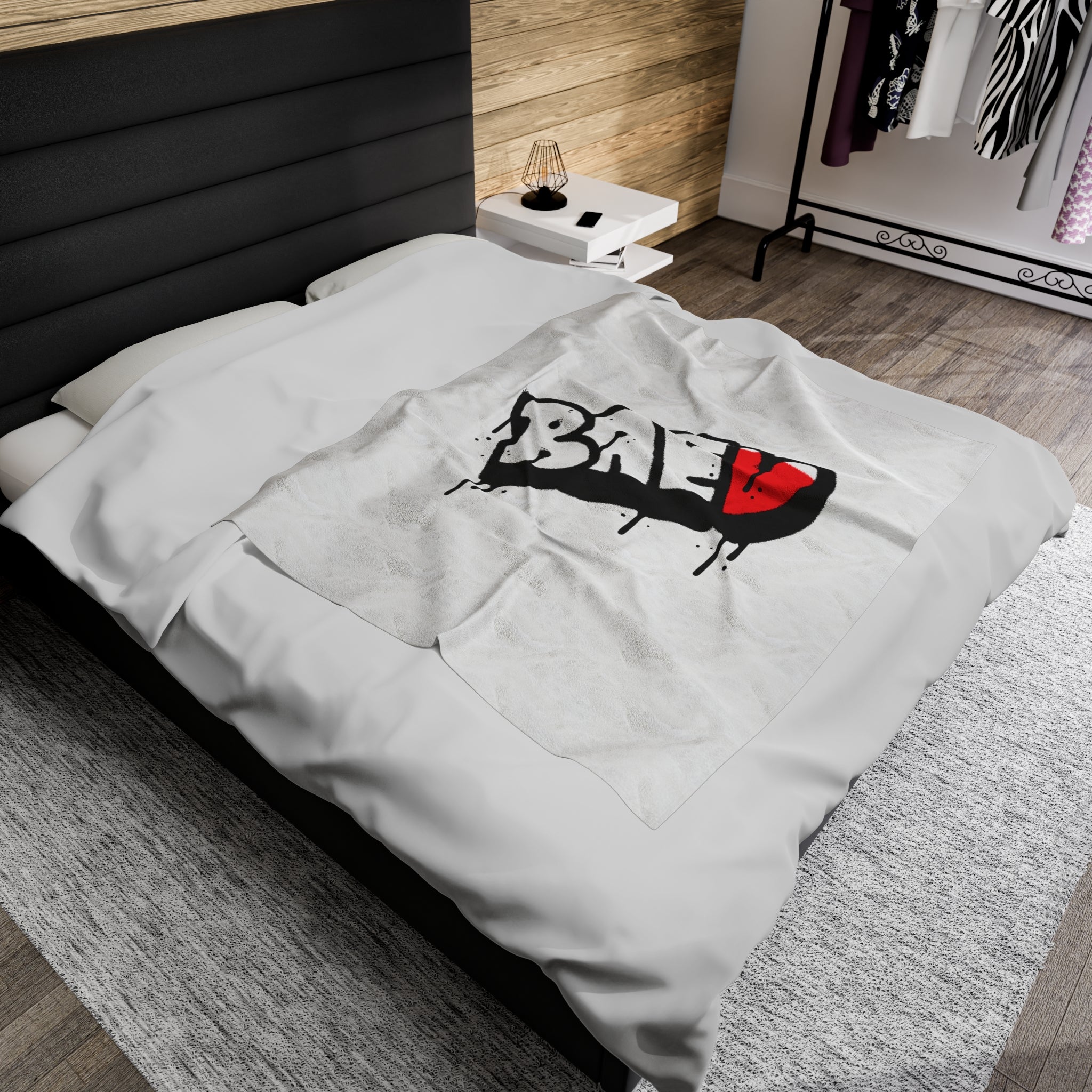 Bae Velveteen Plush Blanket
