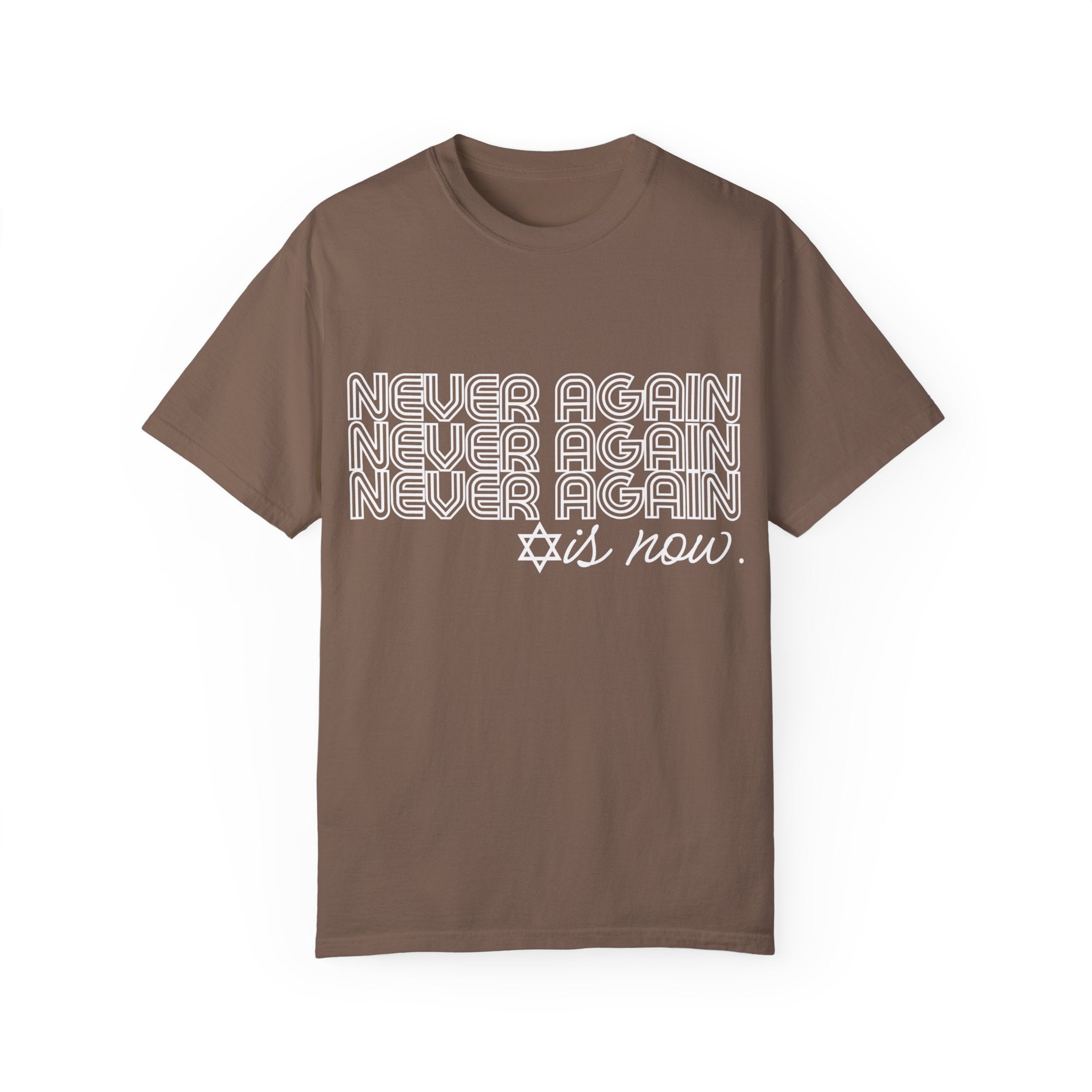 Never Again is Now T-shirt to End Hate