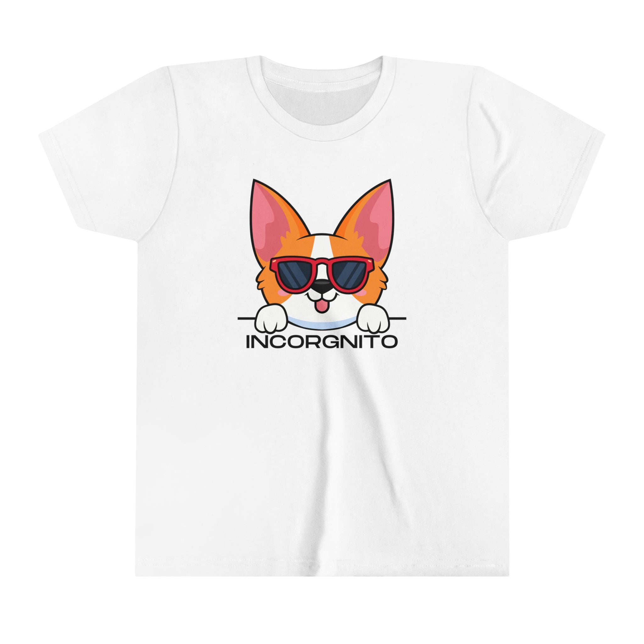 InCorgnito Corgi Youth Short Sleeve Tee
