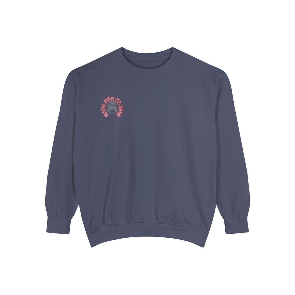 Mom Bruh Garment-Dyed Sweatshirt
