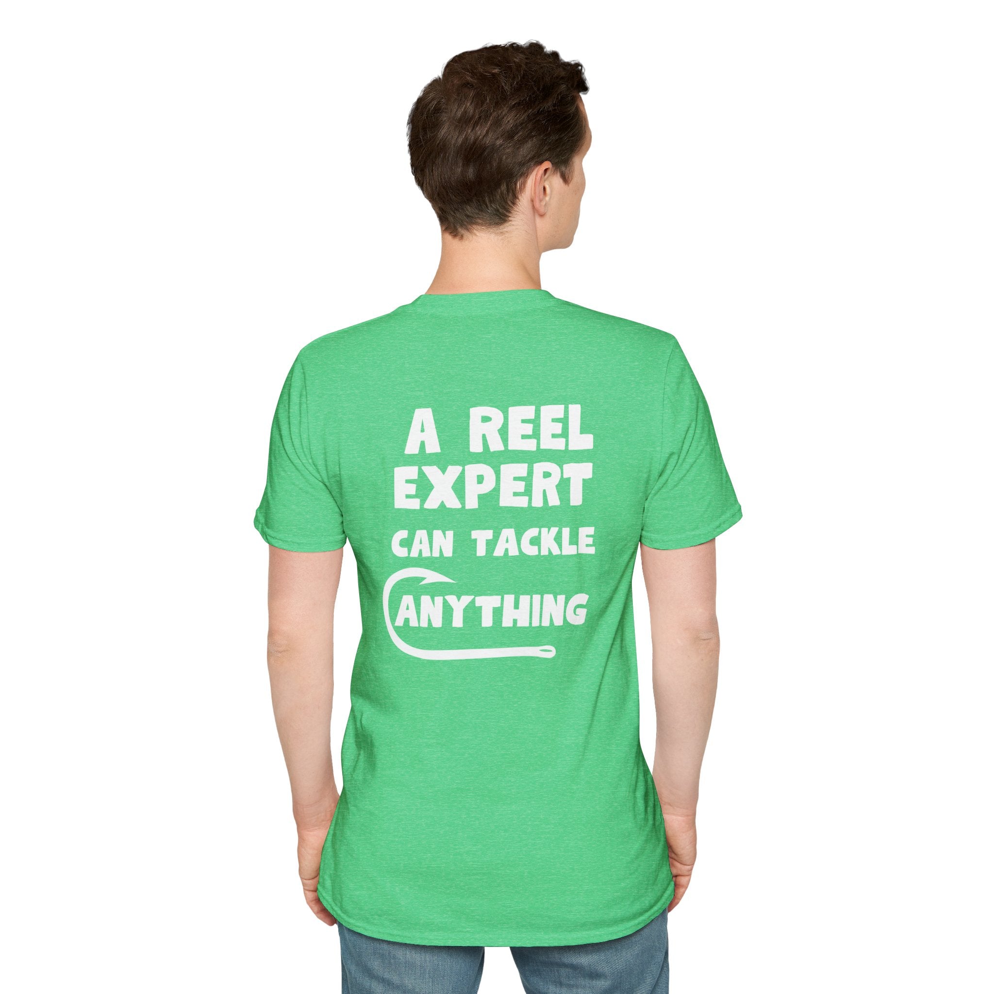A Reel Expert Fishing Tee Unisex Softstyle T-Shirt