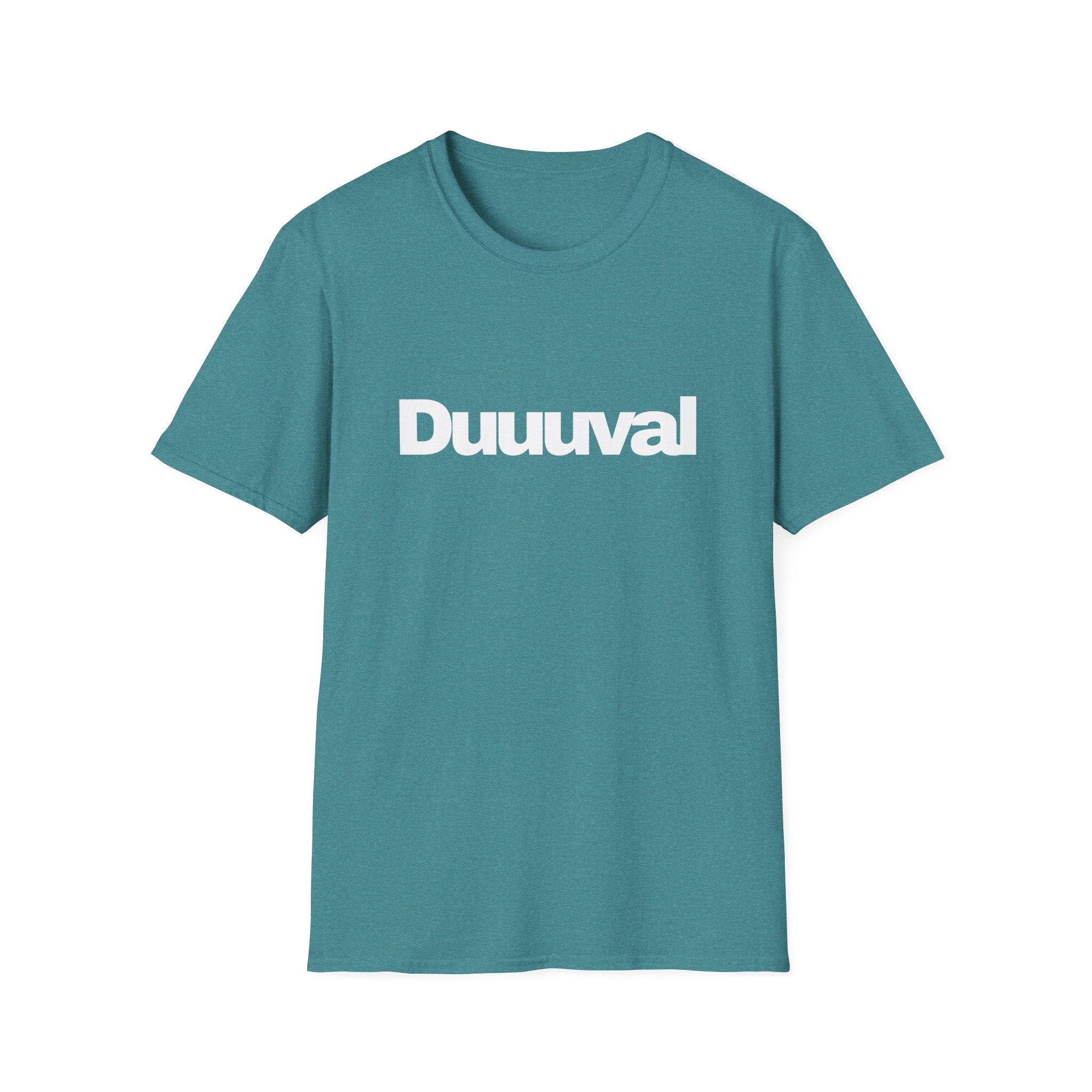 Duuuval Soft Tee with White Lettering Duval Show Your Love of the 904 in the Duuuval T-Shirt