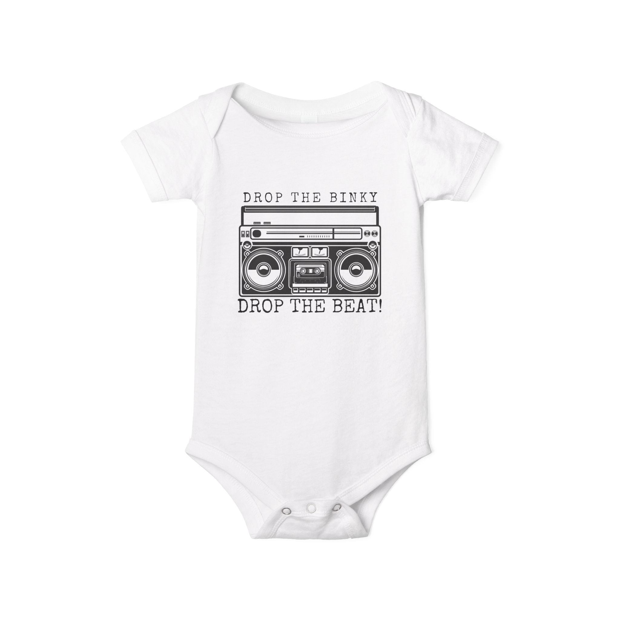Drop the Binky, Drop the Beat  Baby Showers Gift Newborn Gifts, Music Lovers, Hipster Parents 90's parents