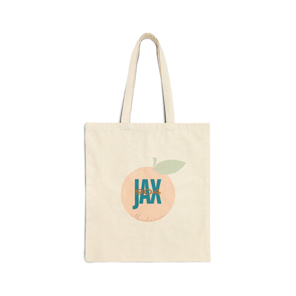 Mandarin Jacksonville 904 Cotton Canvas Tote Bag