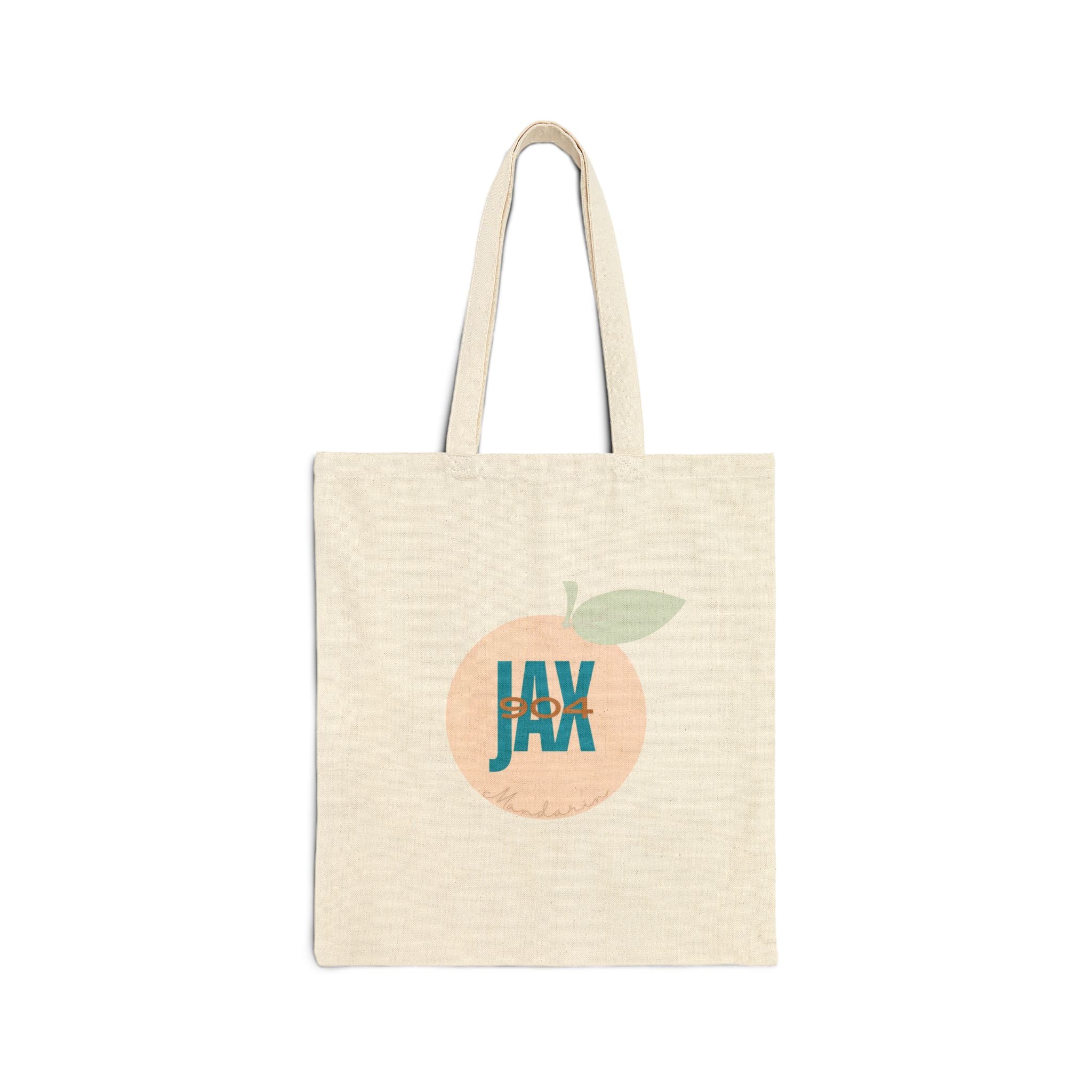 Mandarin Jacksonville 904 Cotton Canvas Tote Bag
