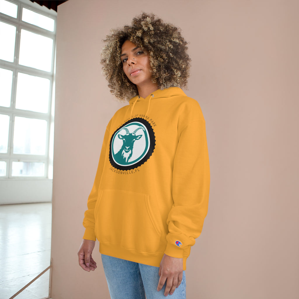 Goats of Hanna Park Champion Hoodie Mountain Bike Goats of Hanna