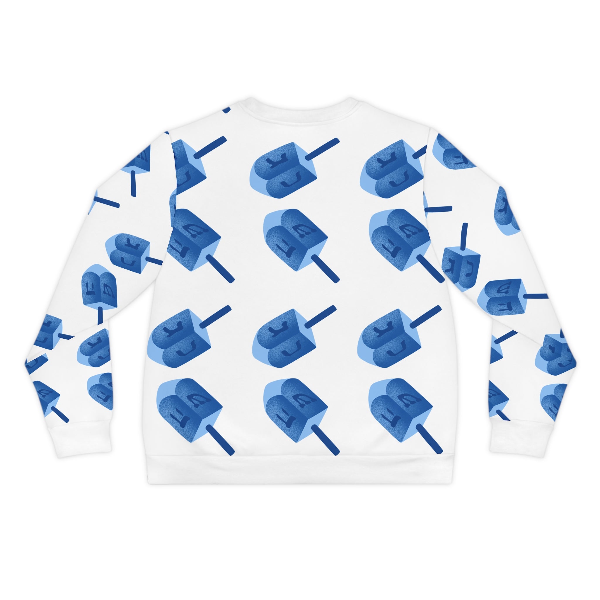 Hanukkah Lightweight Sweatshirt with Unique Dreidel Design Hanukkah Pajama Top