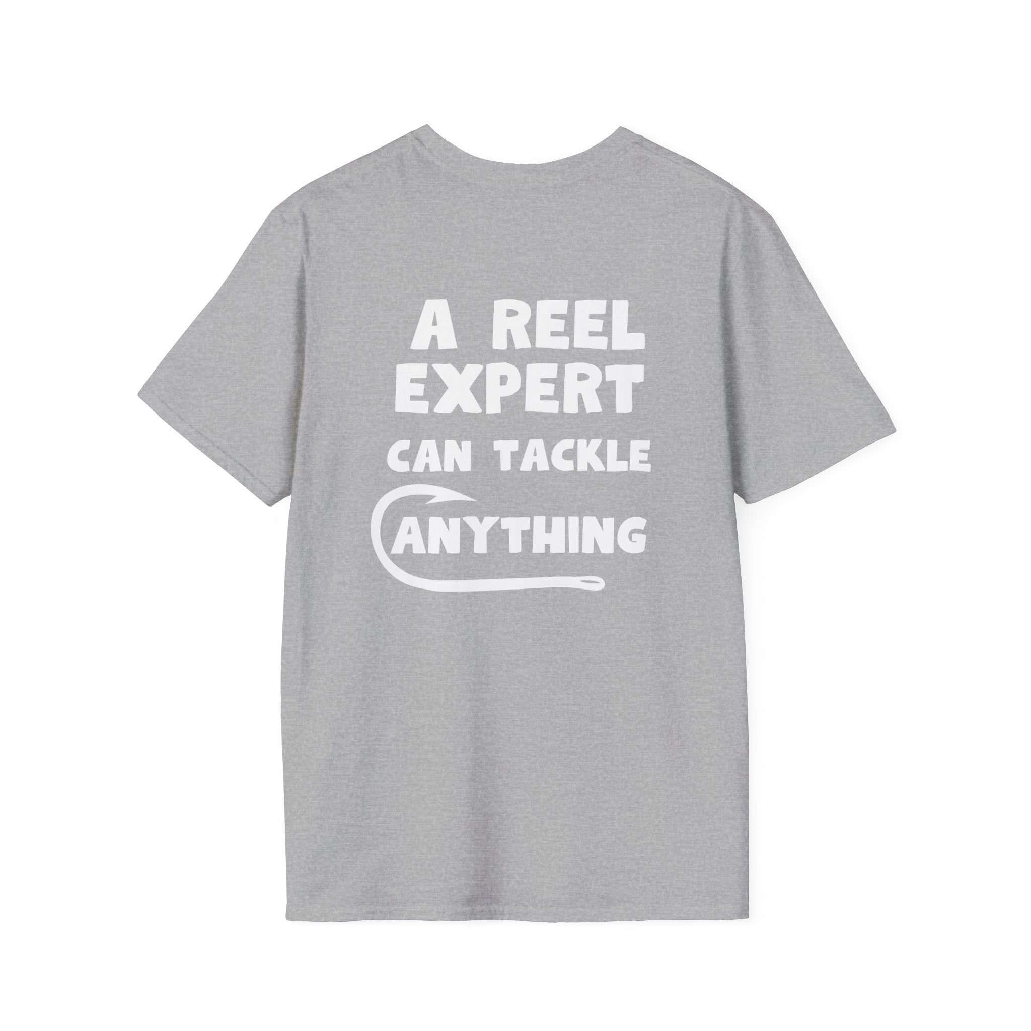 A Reel Expert Fishing Tee Unisex Softstyle T-Shirt