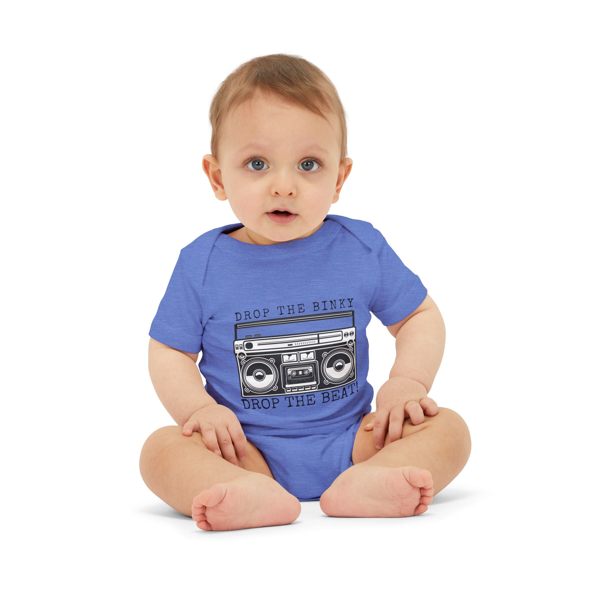 Drop the Binky, Drop the Beat  Baby Showers Gift Newborn Gifts, Music Lovers, Hipster Parents 90's parents