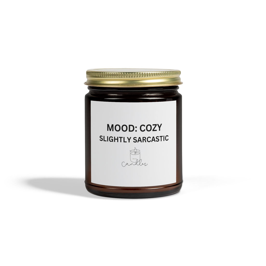 Cozy, Slightly Sarcastic Scented Candles (4oz, 9oz)