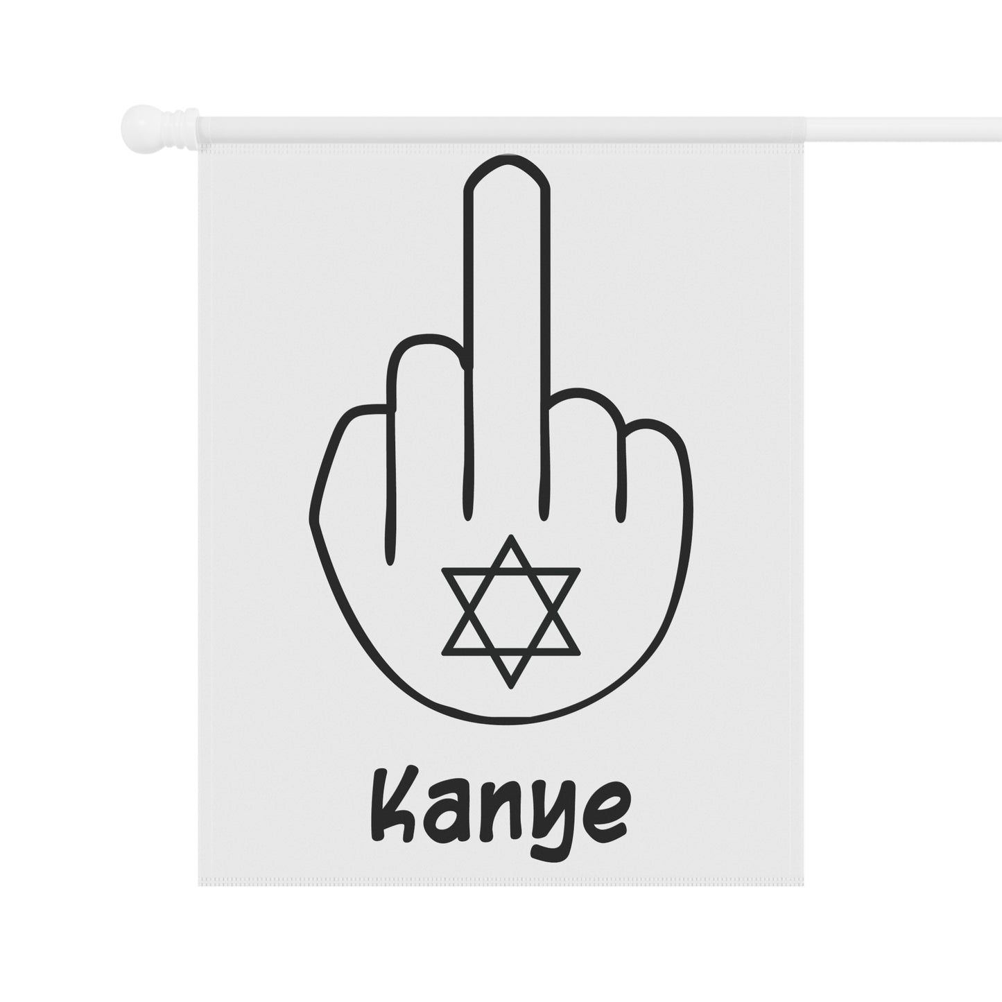 F*ck Kanye Garden Flag Expressive Garden Banner or F*Ck Kanye House Flag