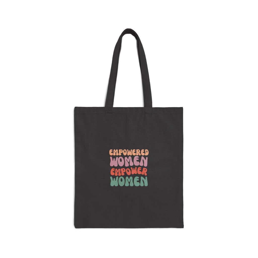 Women Empower Women Cotton Canvas Tote Bag