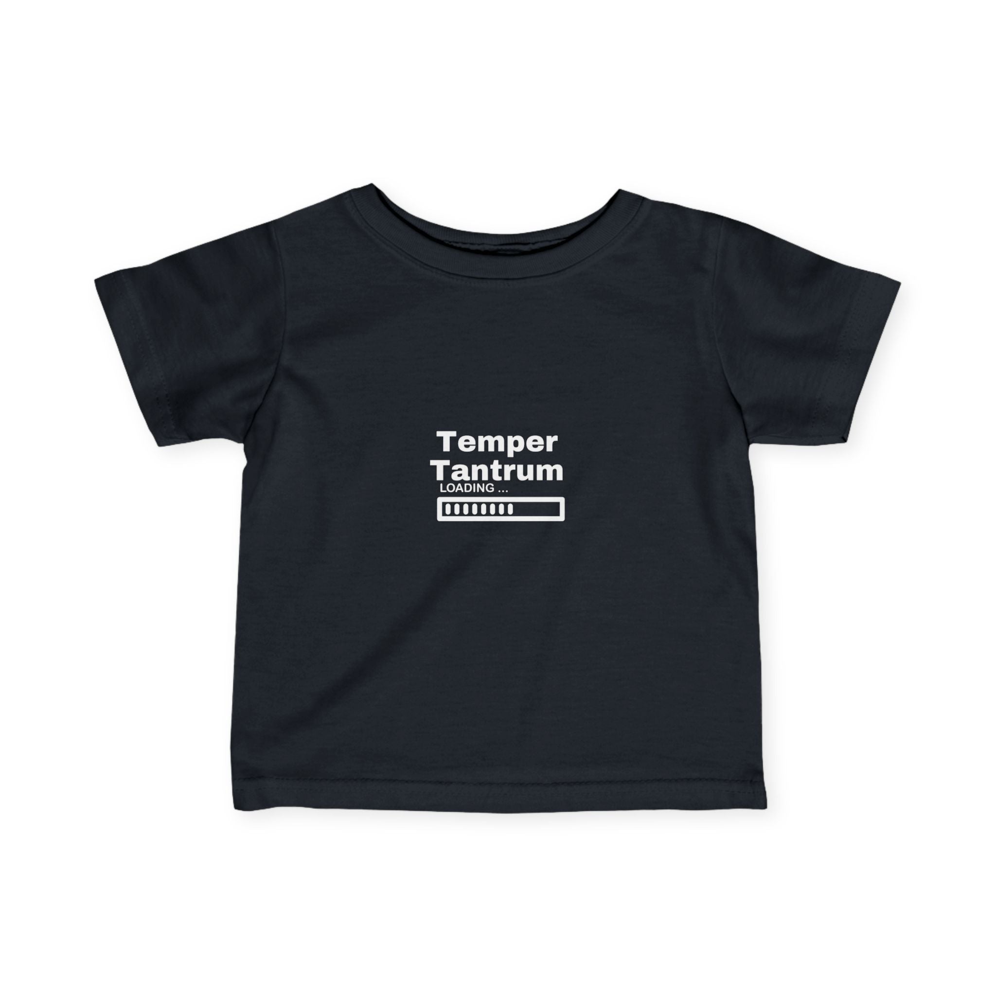 Temper Tantrum Loading Funny Infant Temper Tantrum Tee, Baby Shirt, Toddler Humor T-Shirt, Gift for New Parents, Cute Baby Outfit