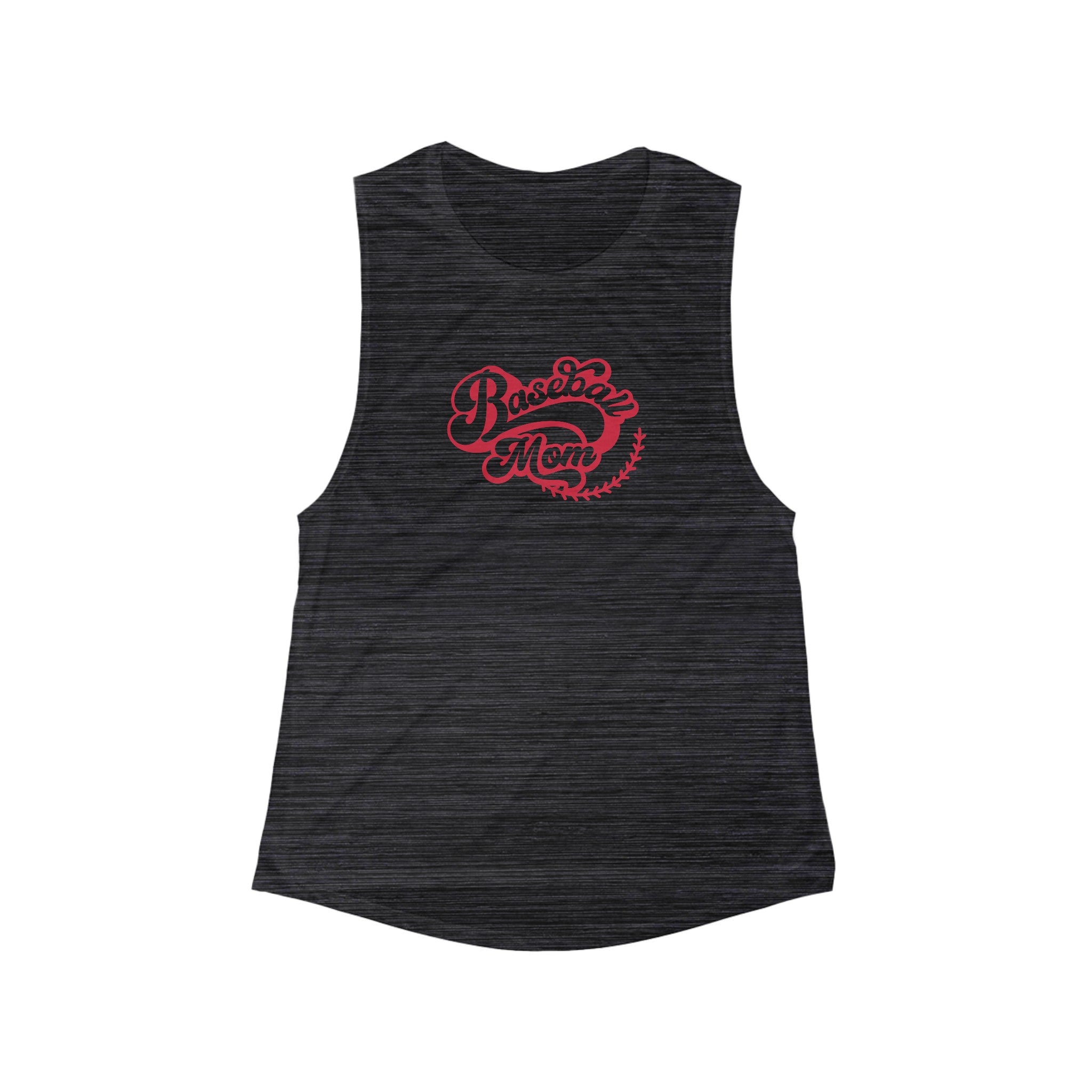 Baseball Mom Women's Flowy Scoop Muscle Tank