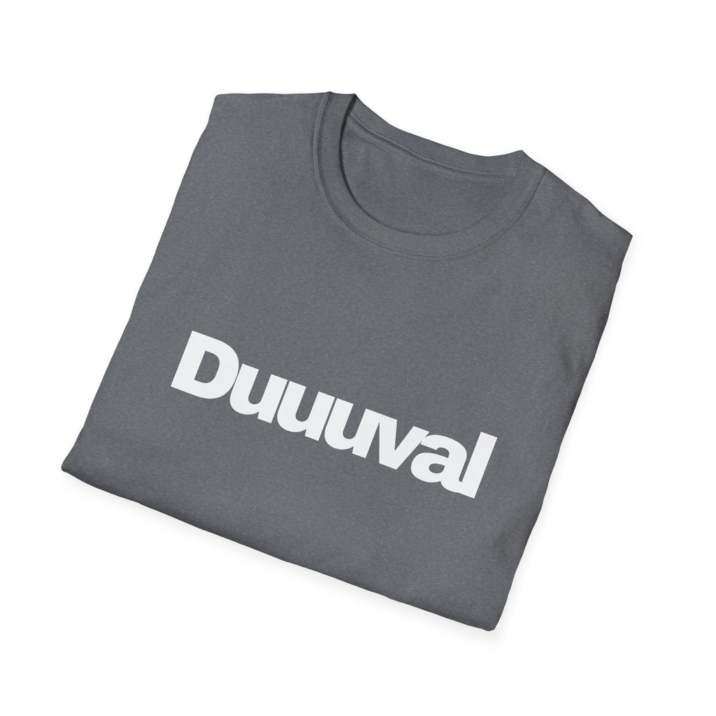 Duuuval Soft Tee with White Lettering Duval Show Your Love of the 904 in the Duuuval T-Shirt