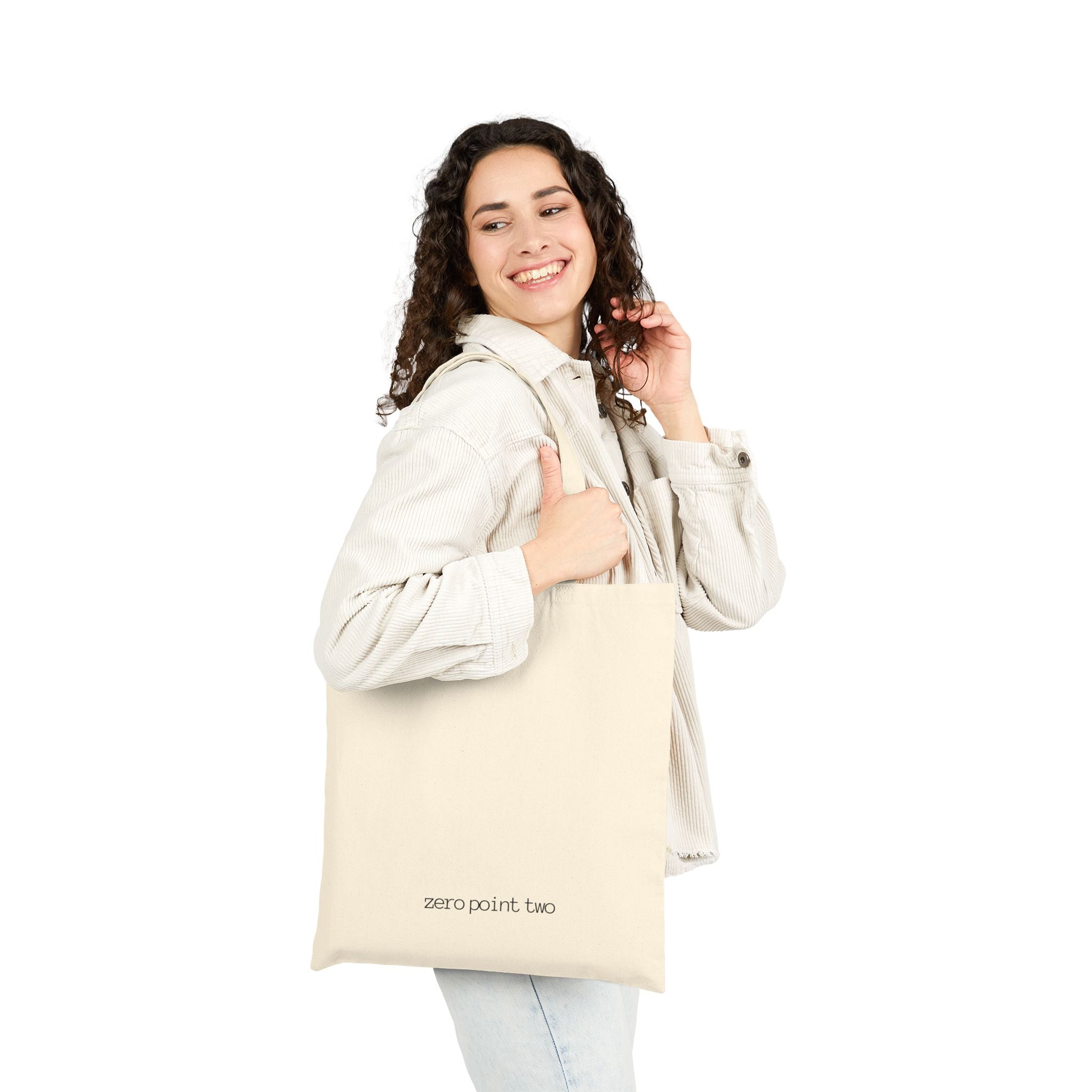 Zero Point Two Eco-Friendly Cotton Canvas Tote Bag - 0.2 Tote Bag
