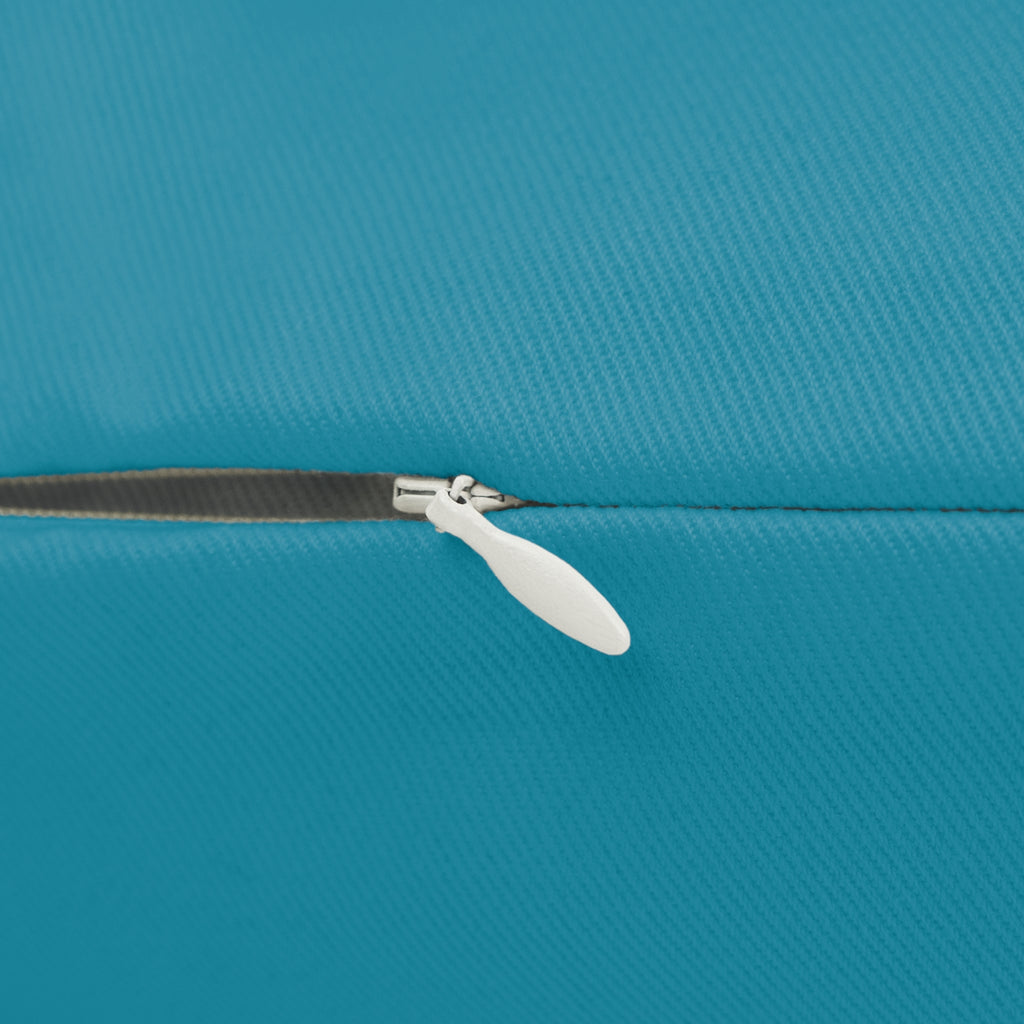 Duuuval Decor 904 Pillow, Duuuval 904 Teal and Yellow Love Pillow, 14x20 Inches, Home Decor Accent, Gift for Football Fans Jax Decor