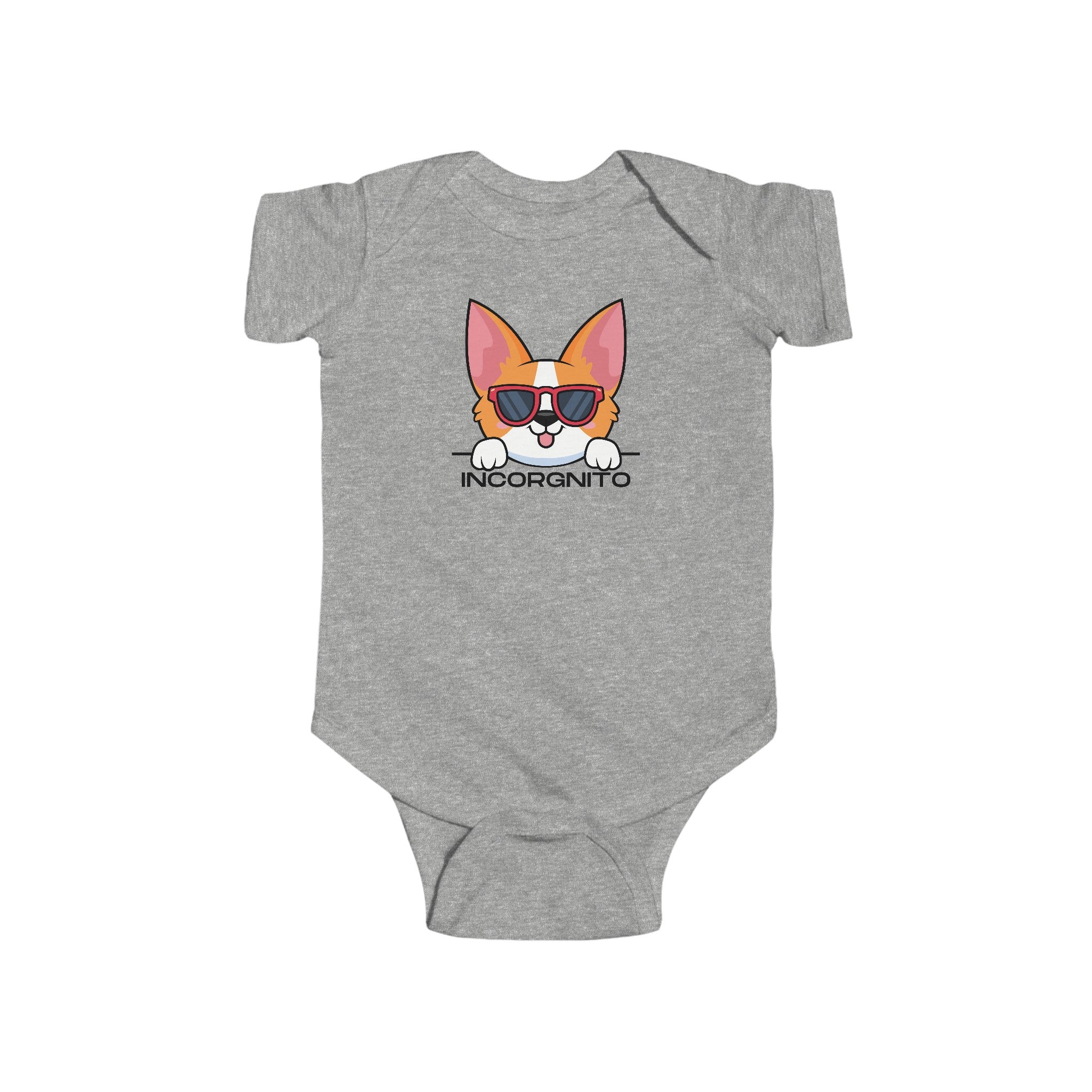 Incorgnito Corgi Infant Fine Jersey Bodysuit