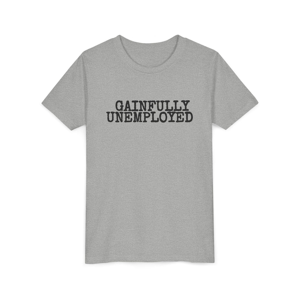 Gainfully Unemployed Youth Tee - Kids Graphic Tee