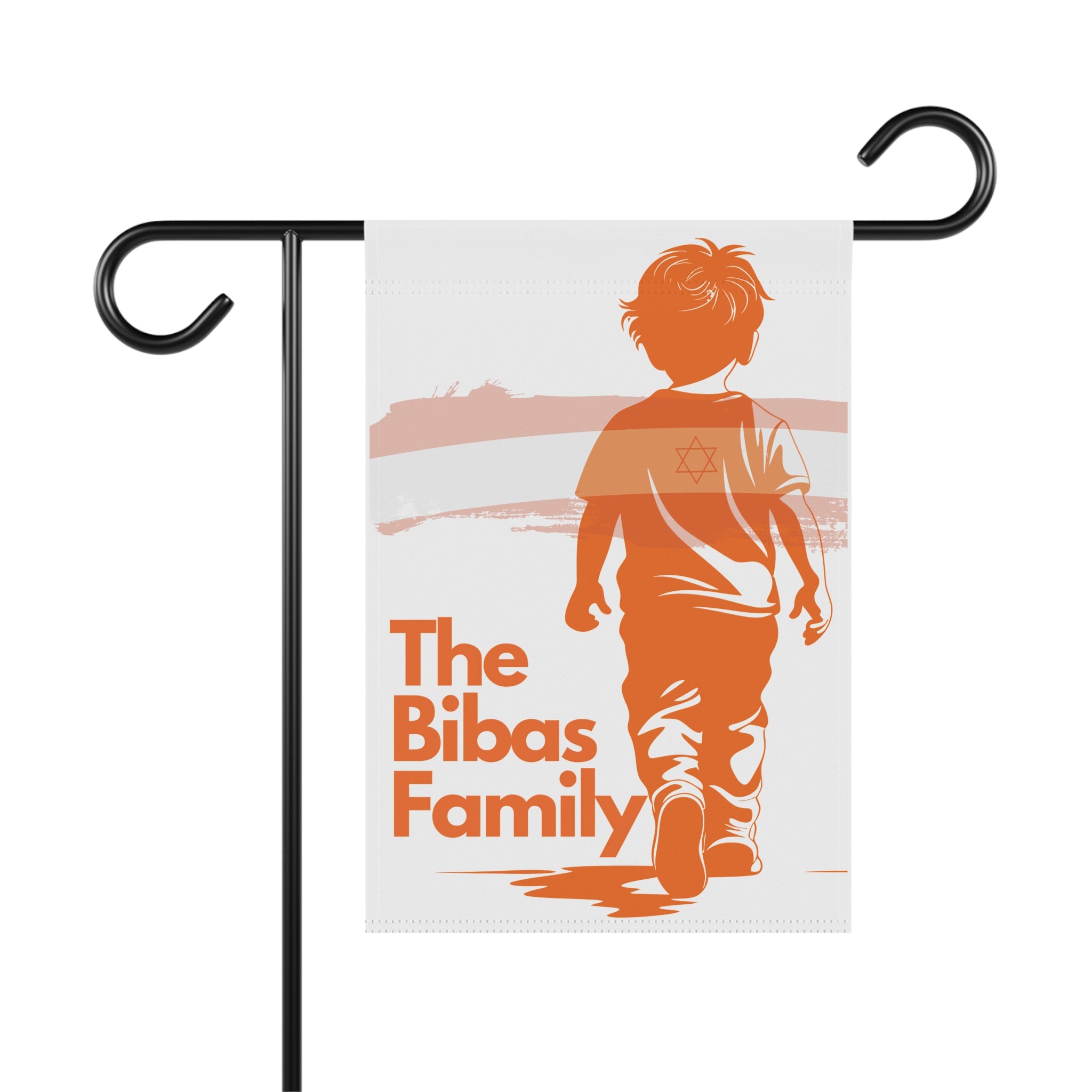 The Bibas Family garden flag memorial tribute October 7th Remember the Bibas Family
