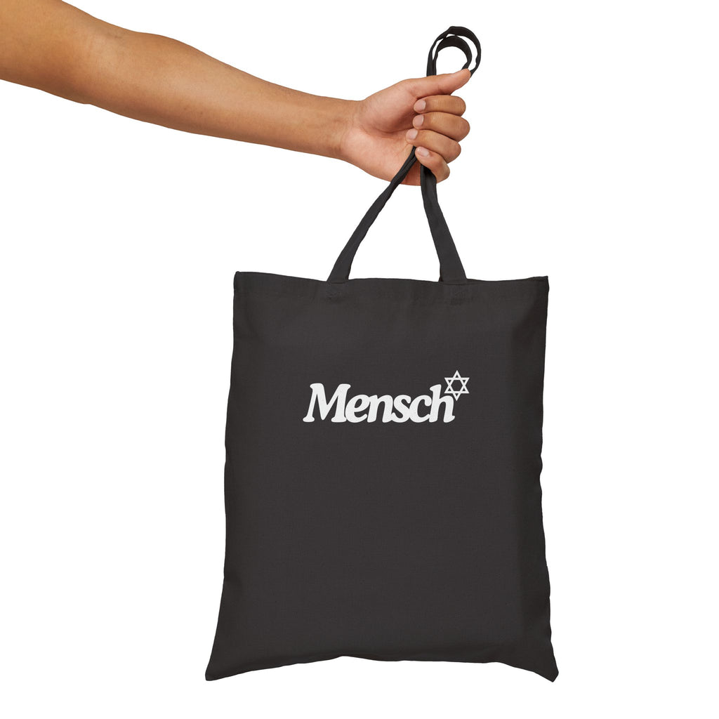 Mensch Canvas Tote Mensch Bag Reusable Mensch Tote
