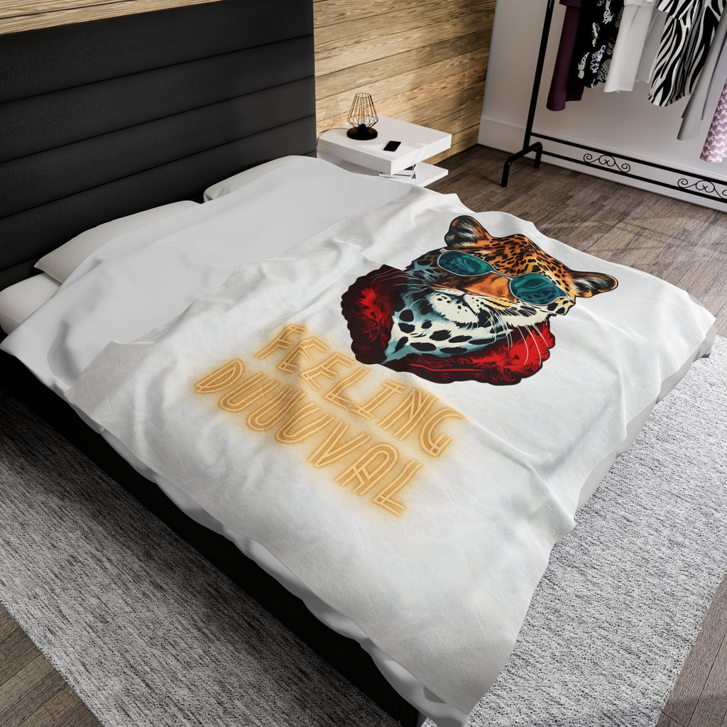 Feeling Duuuval Blanket 904 Jacksonville Gift Blanket Duuuval the 904 Velveteen Plush Blanket