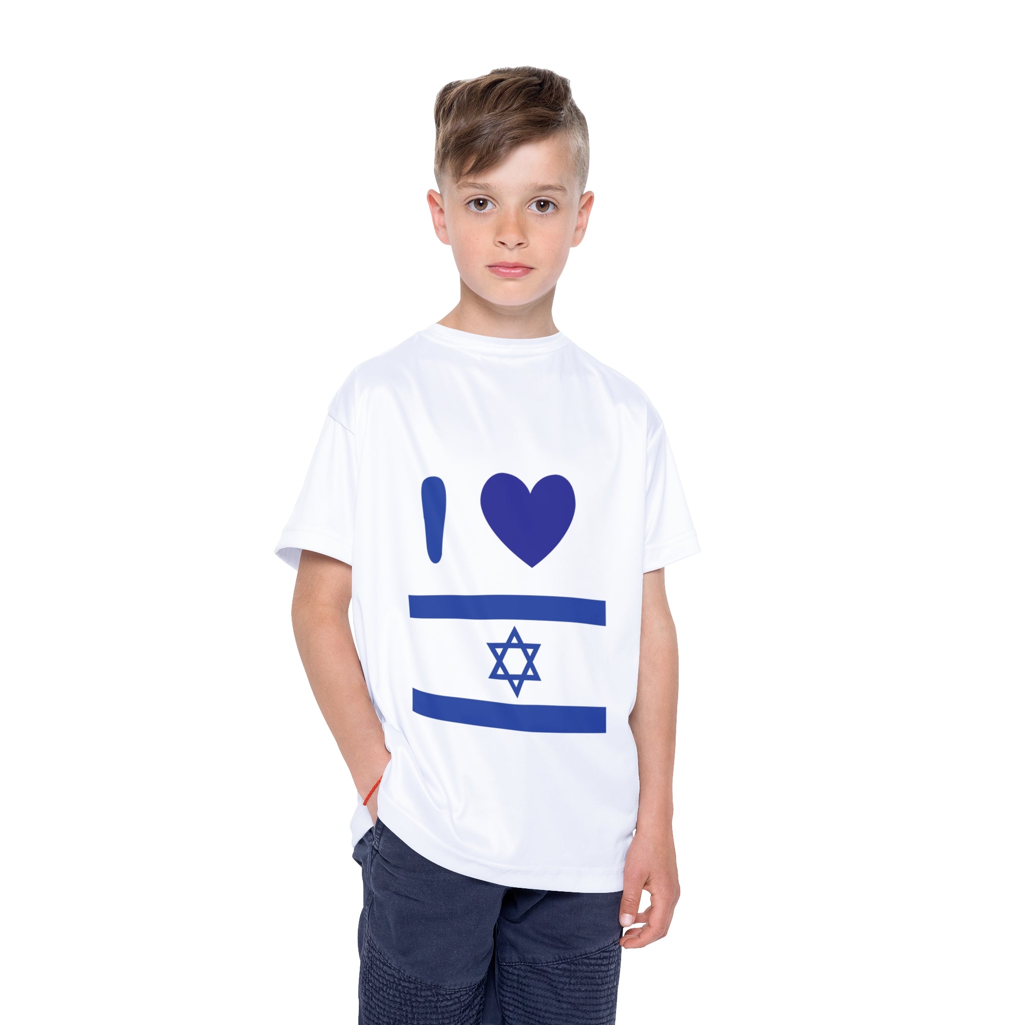 Israel Kids Sports Jersey (AOP)