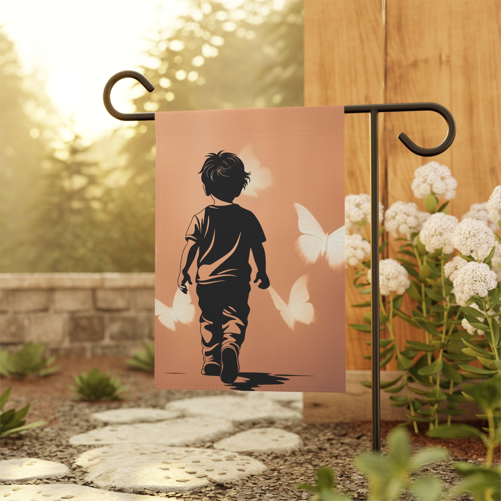 Bibas Family Memorial Garden Flag Bibas Garden Flag Butterflies for Ariel Bibas Garden Flag