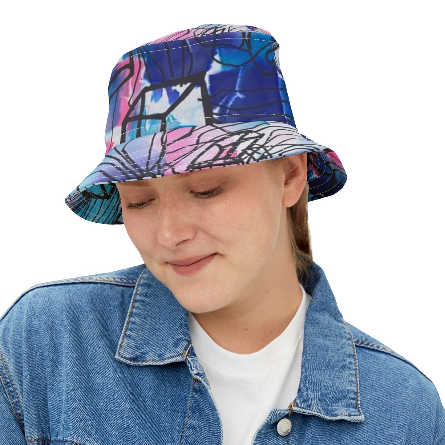 Elements of Form Bucket Hat Jackson Smith Art Bucket Hat