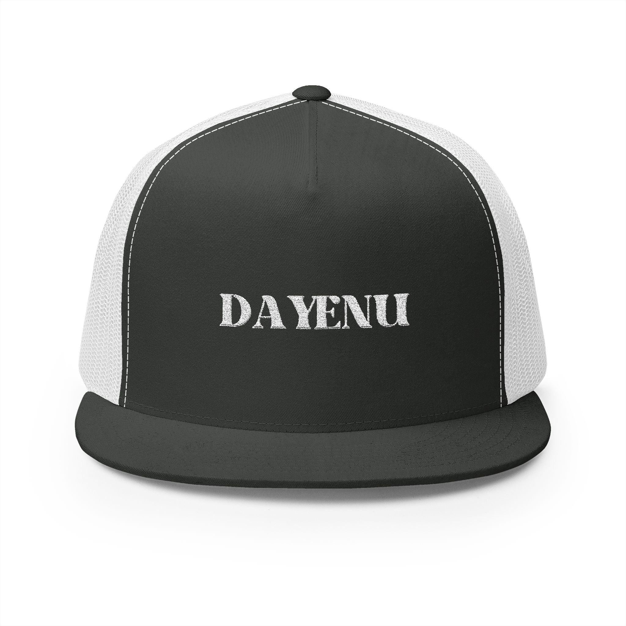 Dayenu Hat Embroidered 5 Panel Trucker Cap - Stylish DAYENU Hat Jewish Hat Jewish Gift