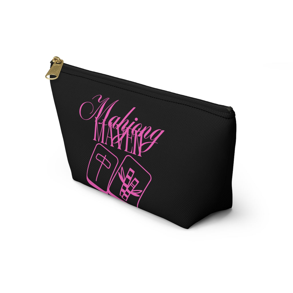 Mahjong Maven Accessory Pouch, Perfect for Gamers, Organizers, Gifts for Mahjong Lovers, Travel & Makeup Bag, Fun Storage Solution