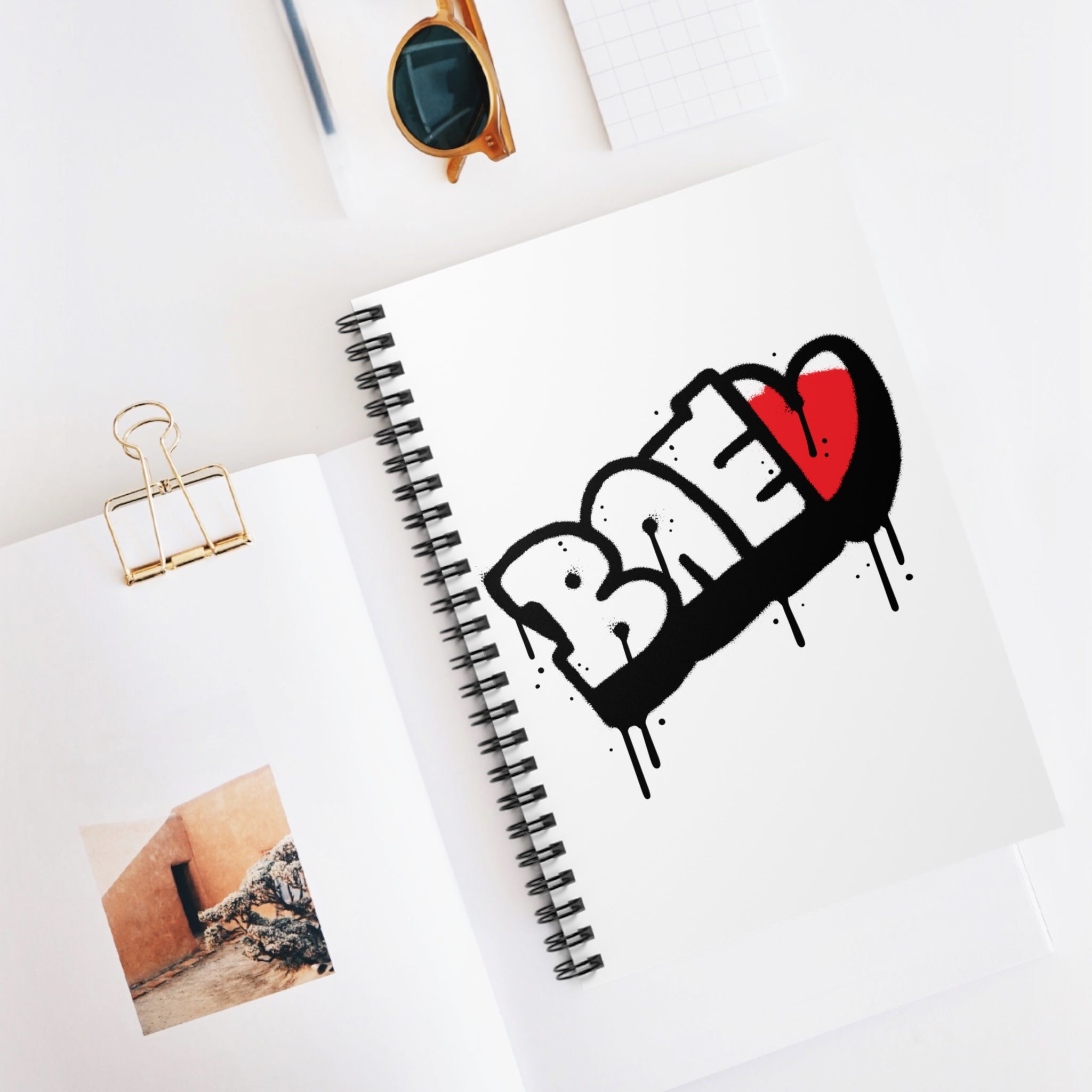 Bae Spiral Notebook - Ruled Line