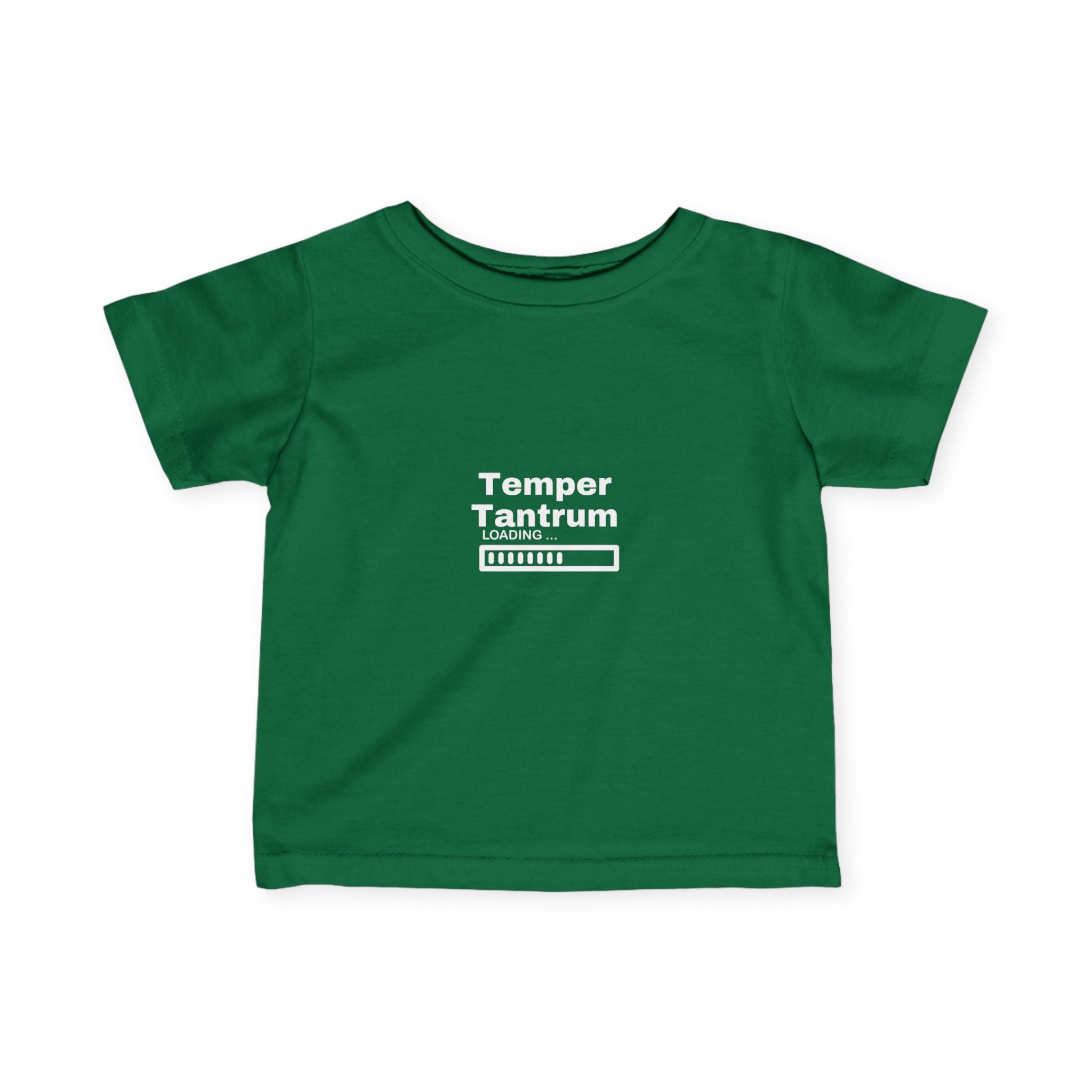 Temper Tantrum Loading Funny Infant Temper Tantrum Tee, Baby Shirt, Toddler Humor T-Shirt, Gift for New Parents, Cute Baby Outfit
