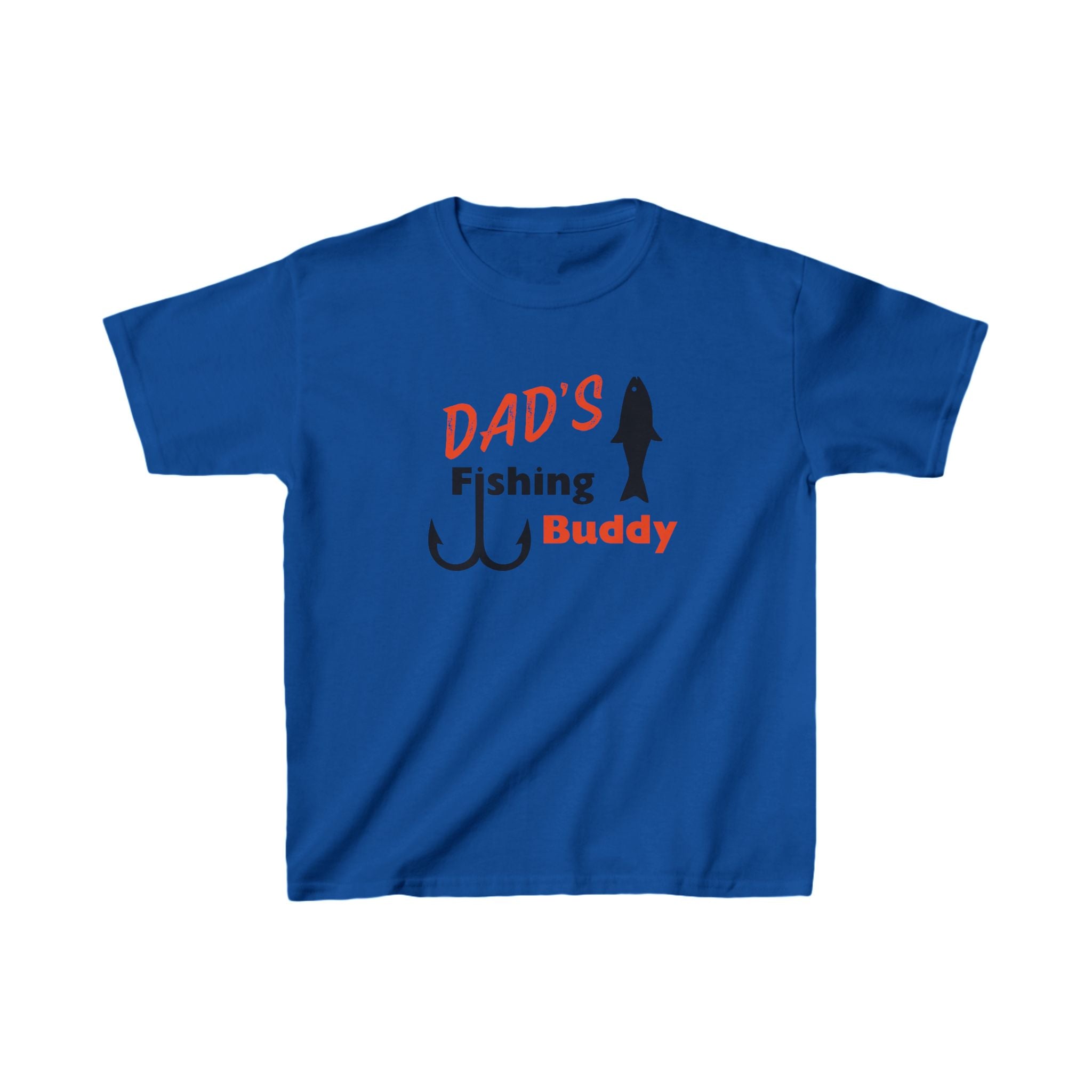 Dads Fishing Buddy Kids Heavy Cotton™ Tee