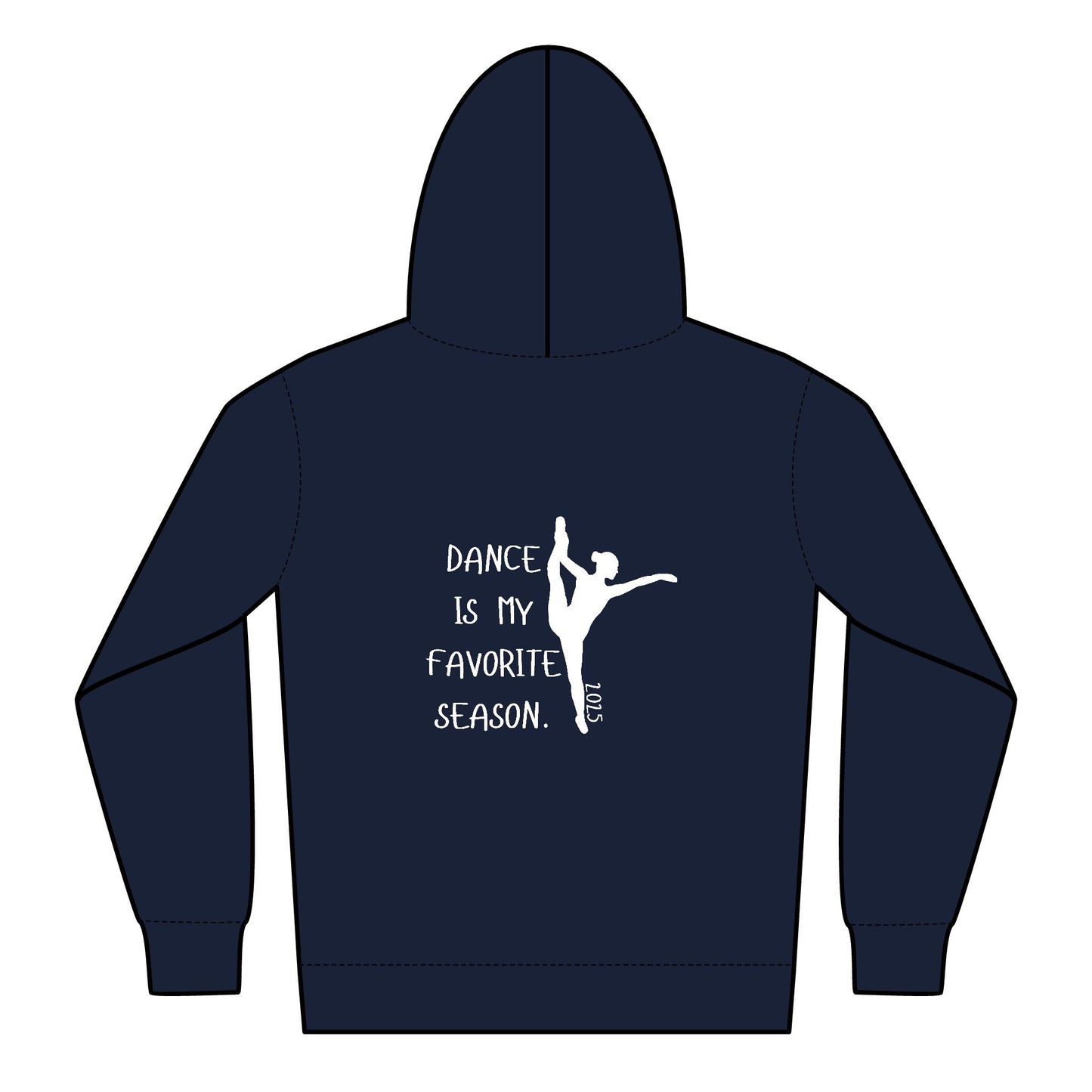 Custom Dance Everley Youth Zipped Hoodie