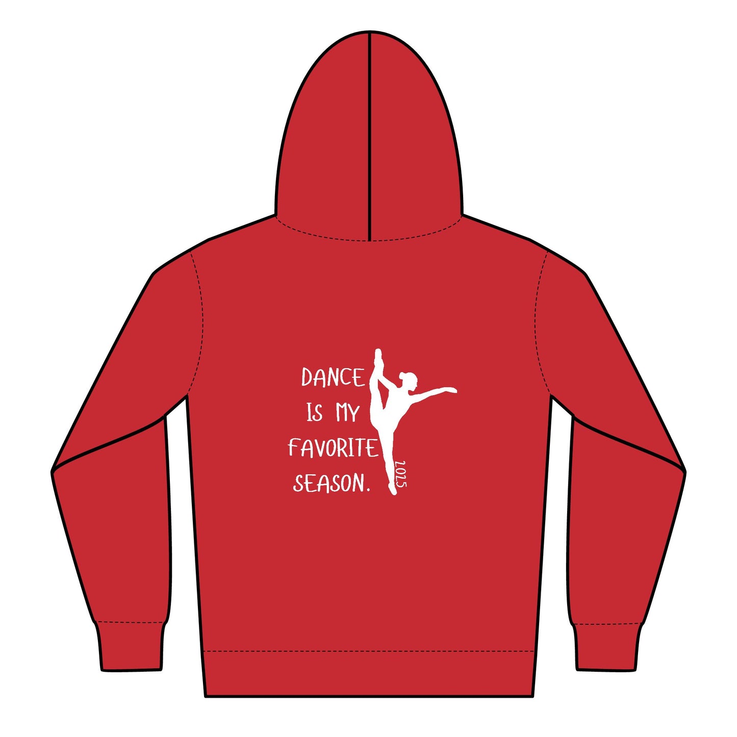 Custom Dance Everley Youth Zipped Hoodie