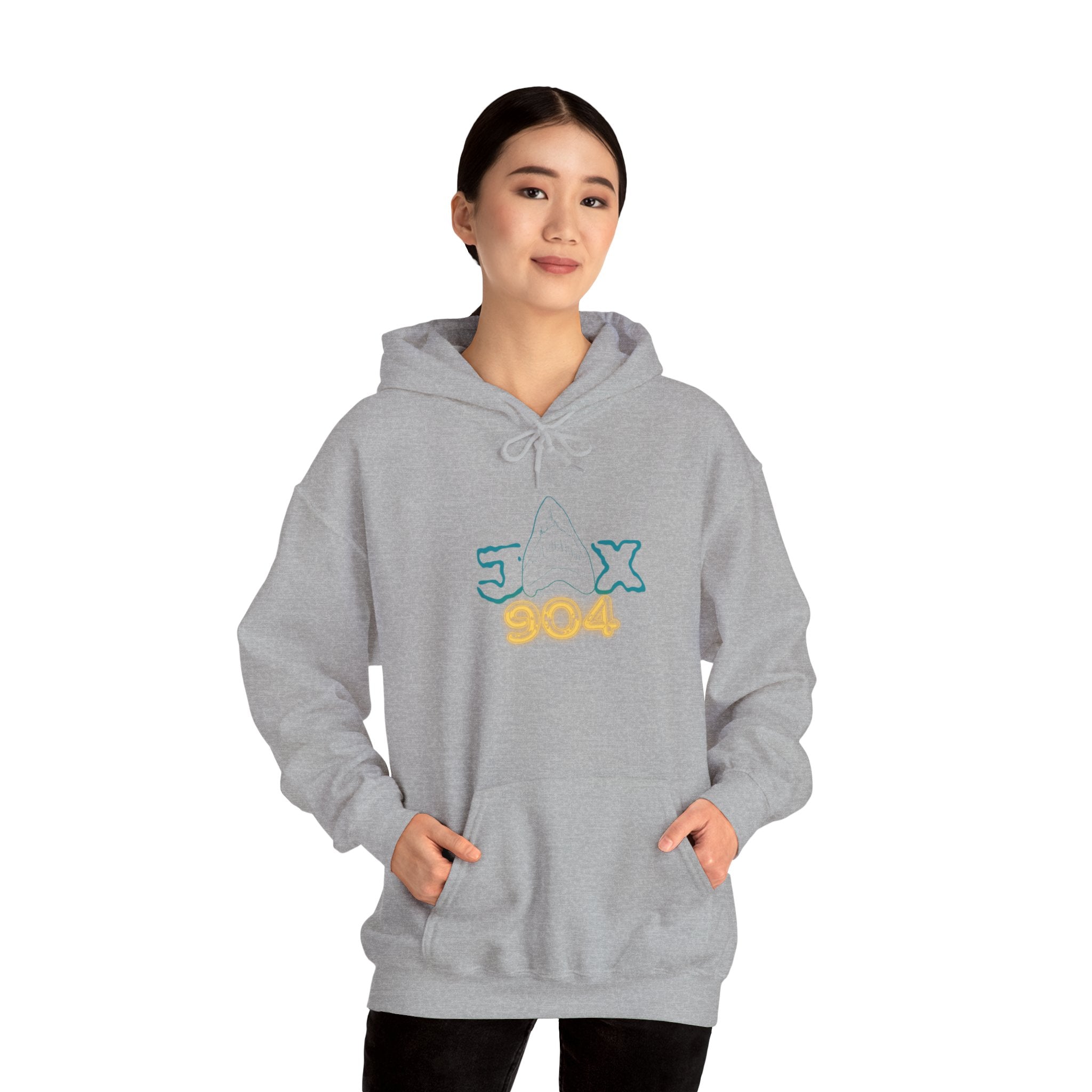 Shark Tooth Hunter 904 Unisex Heavy Blend™ Hooded Sweatshirt