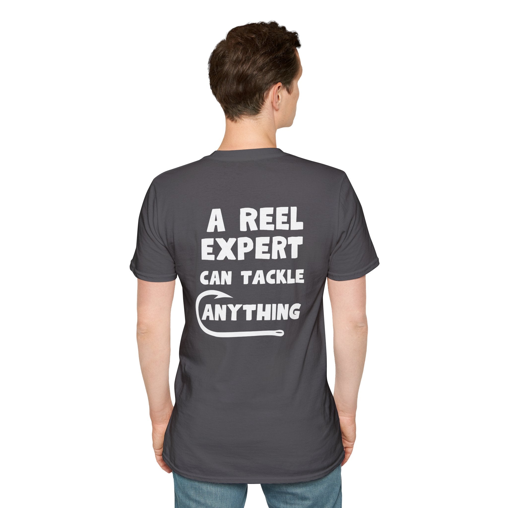 A Reel Expert Fishing Tee Unisex Softstyle T-Shirt