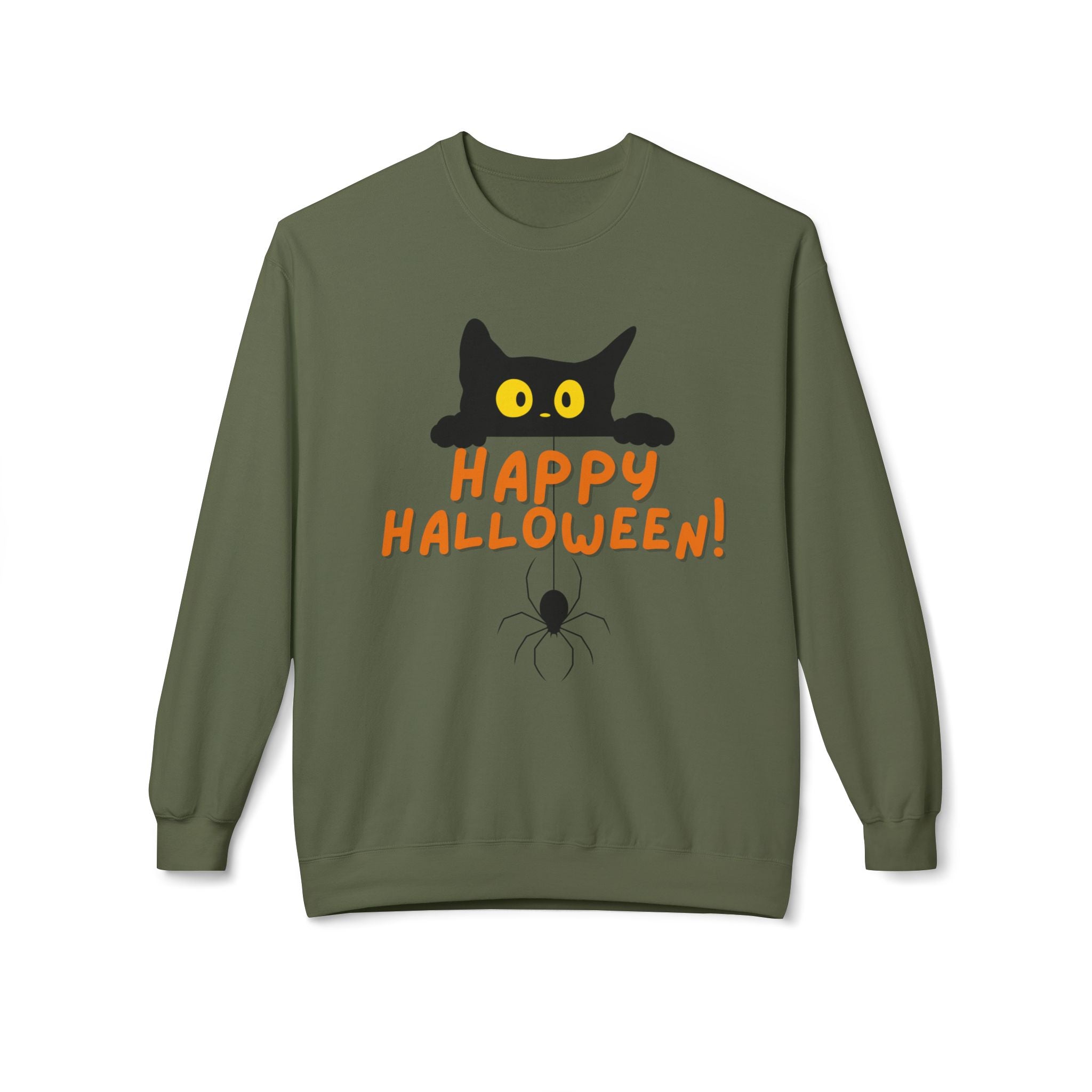 Halloween Sweatshirt for Halloween Shirt for Halloween Happy Halloween Sweatshirt Halloween Crewneck Sweatshirt
